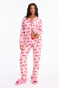 Bed Babe PJ Pant Set - Pink/combo