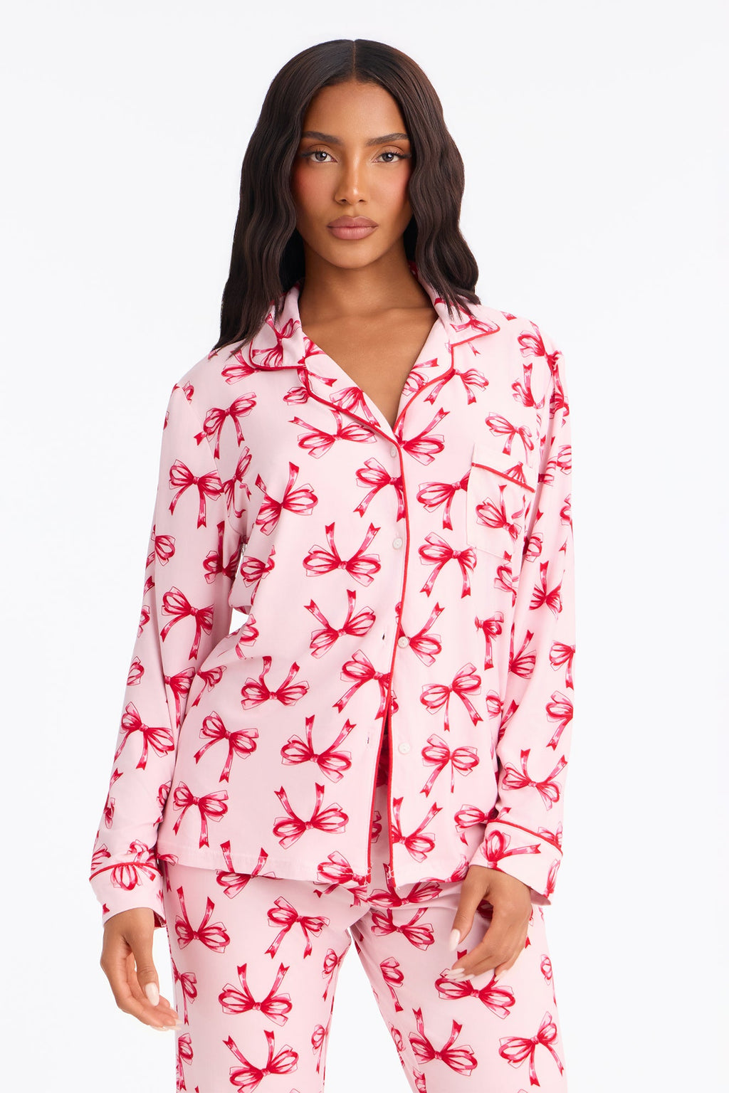 Bed Babe PJ Pant Set - Pink/combo