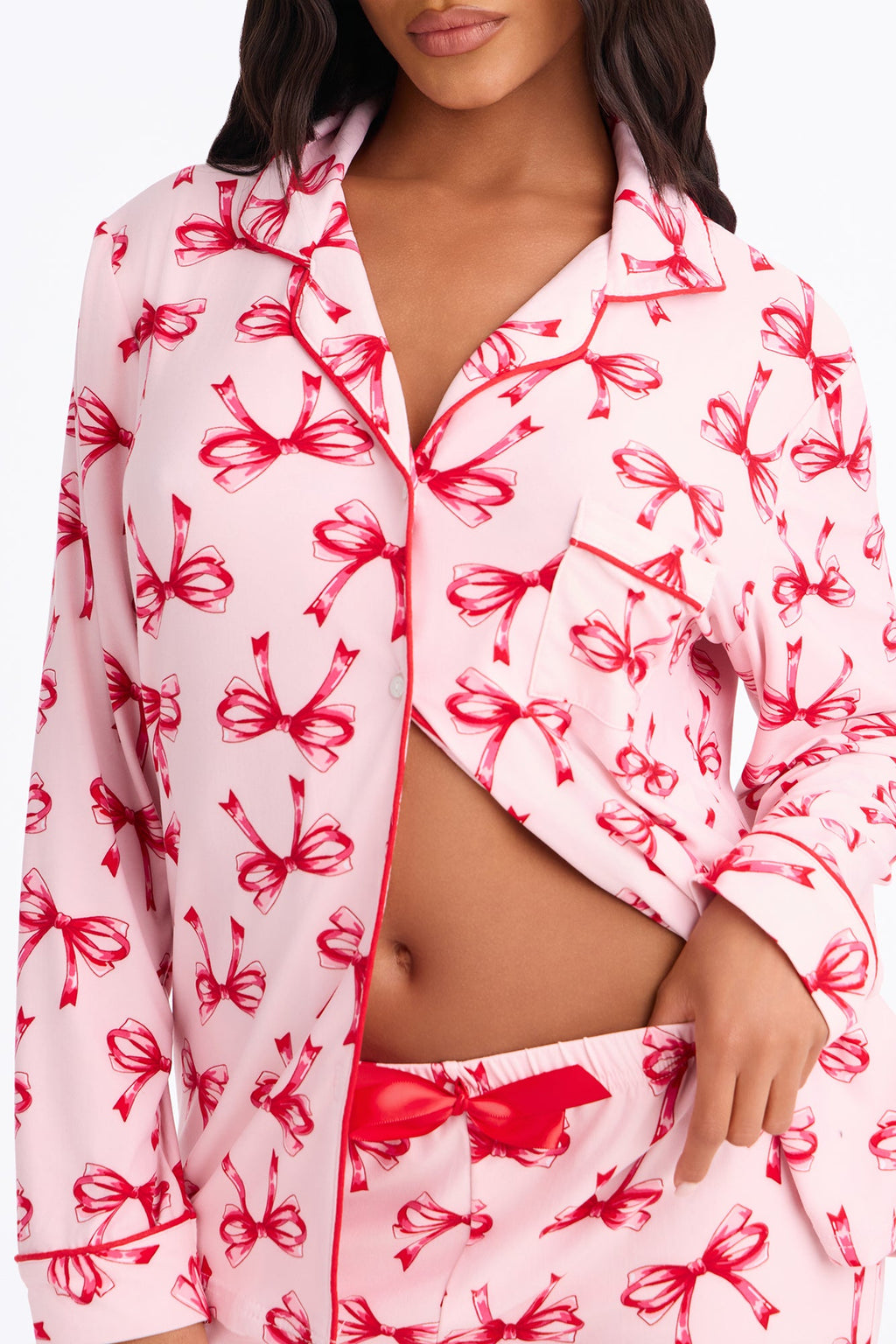 Bed Babe PJ Pant Set - Pink/combo
