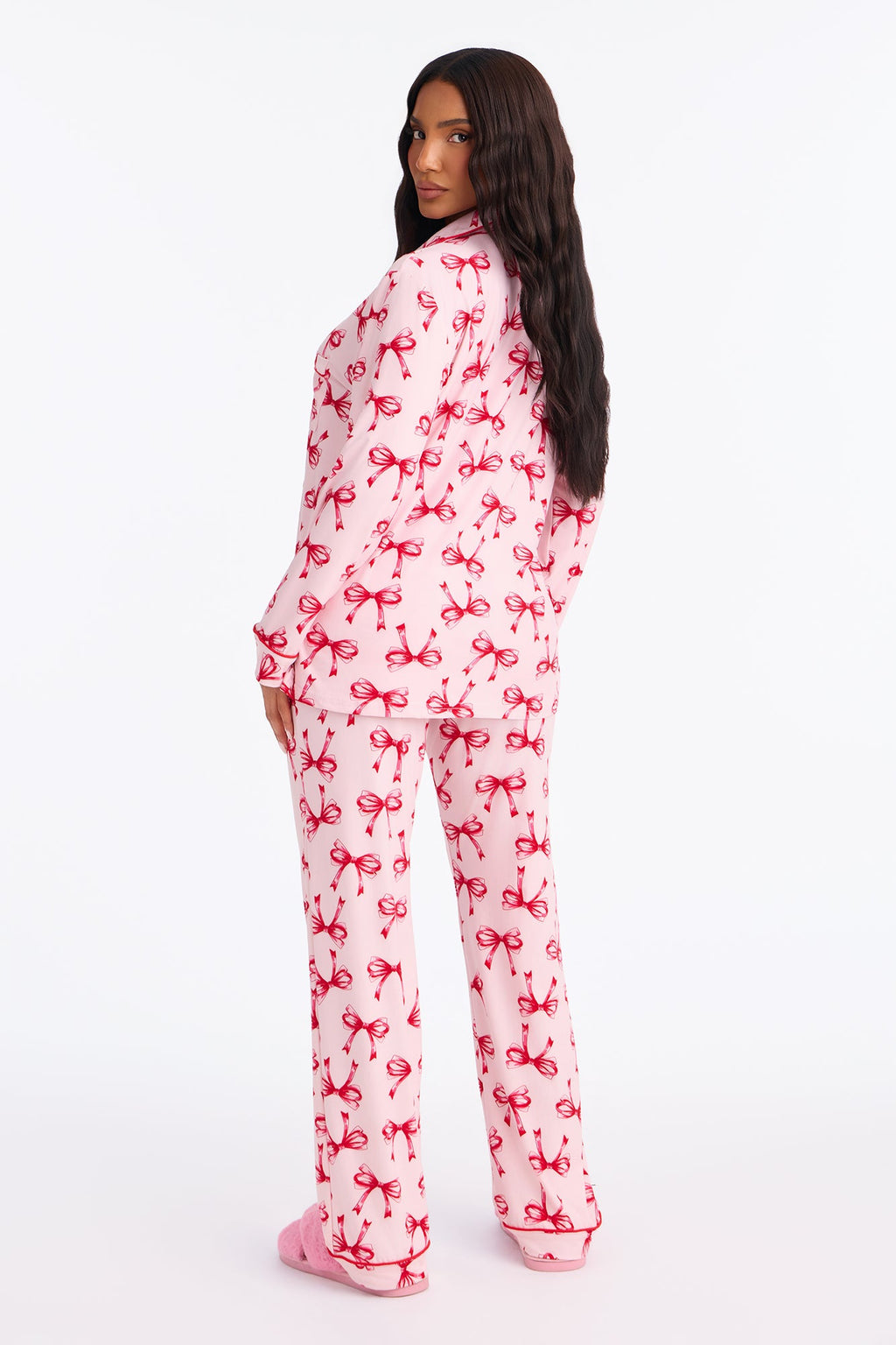 Bed Babe PJ Pant Set - Pink/combo