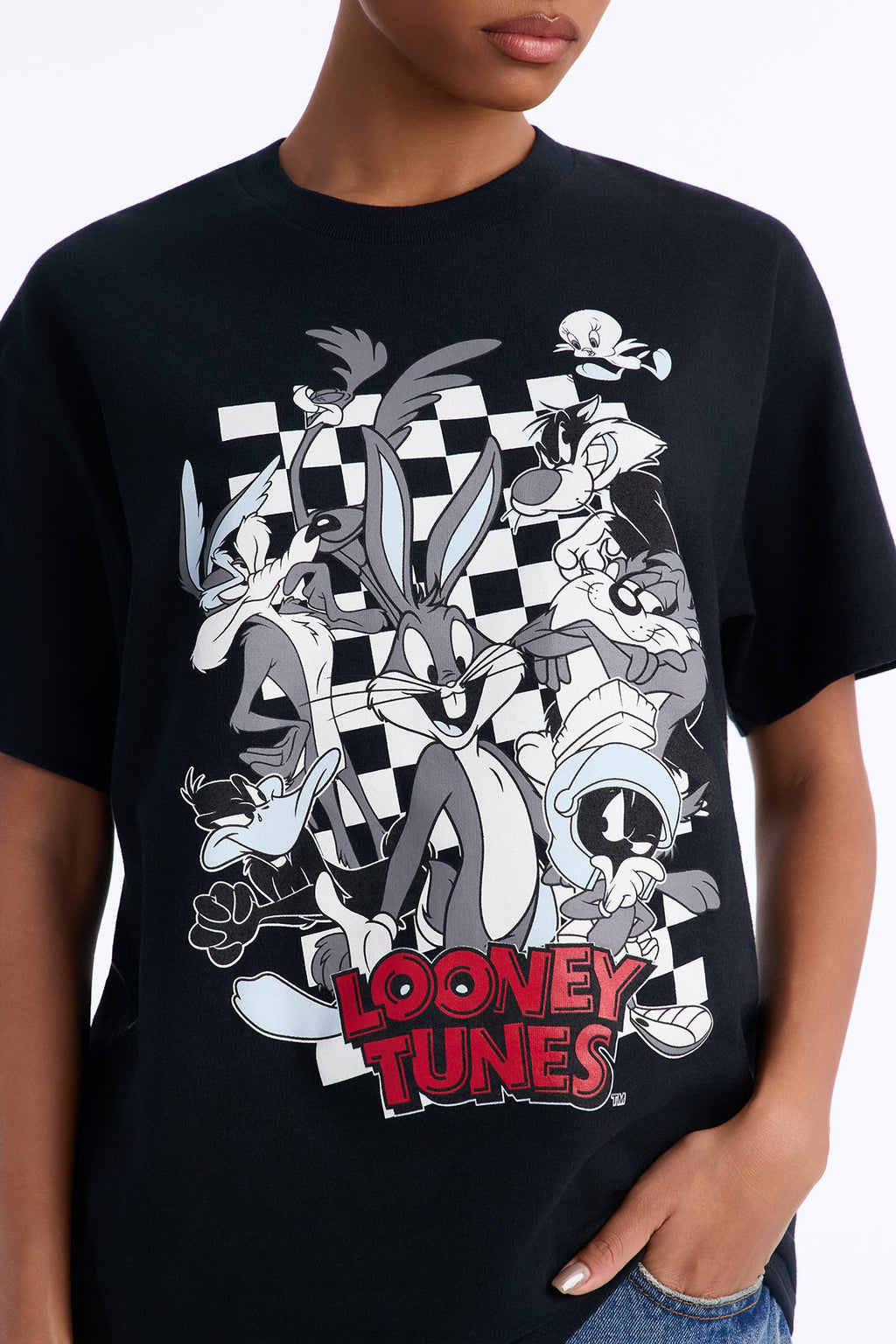 Looney Tunes Gang Tshirt - Black