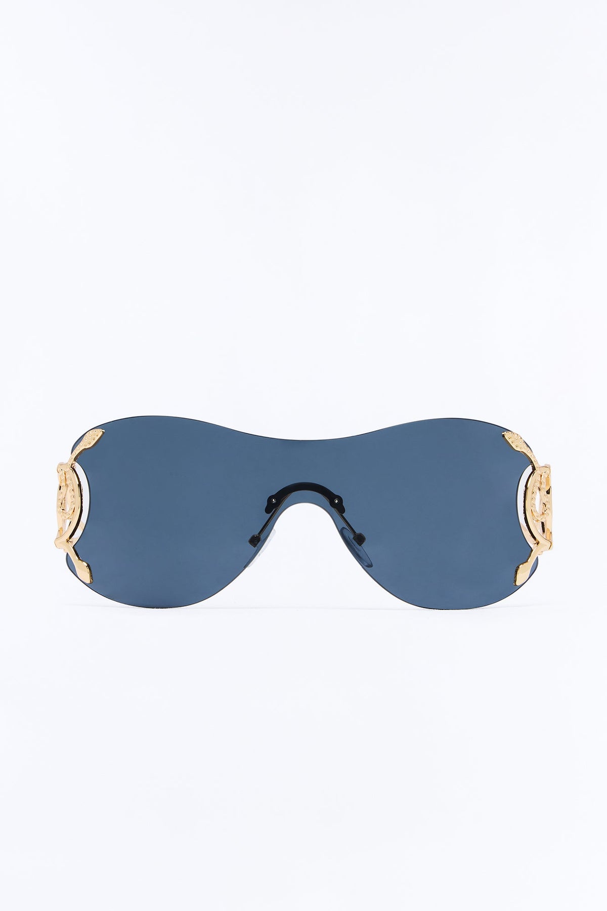 Watch Out For Snakes Glasses - Black/Gold