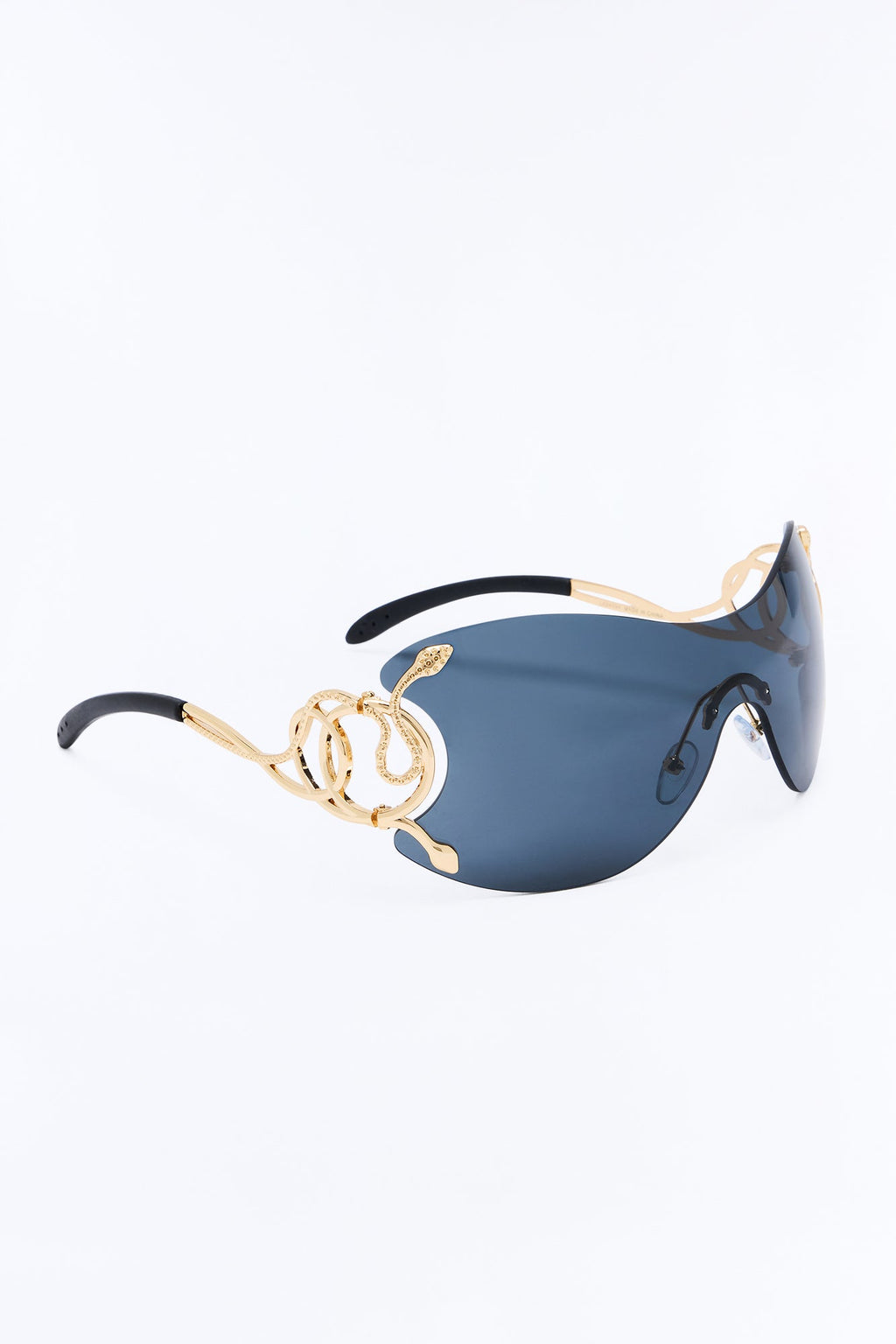 Watch Out For Snakes Glasses - Black/Gold