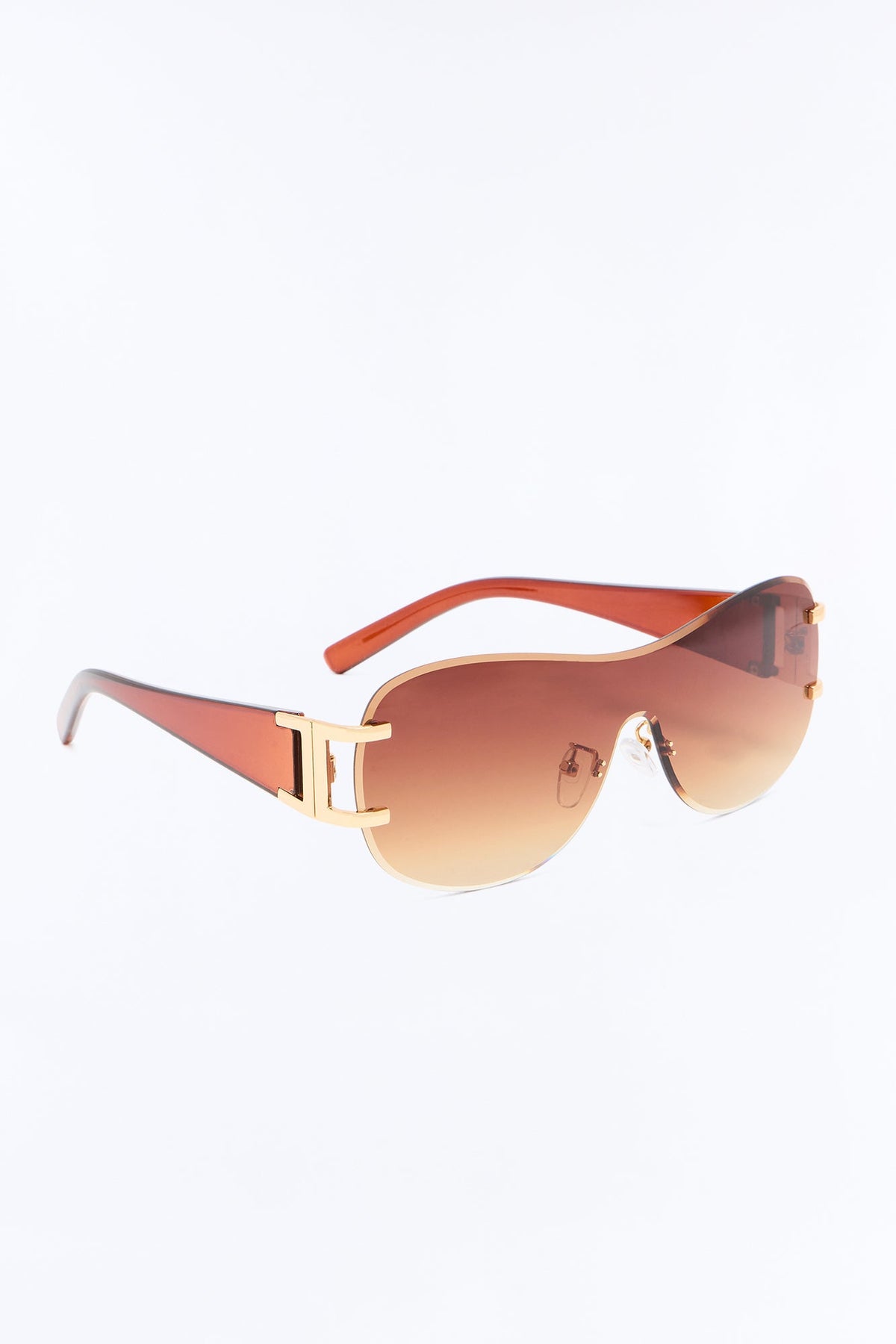 Meet Me At Noon Sunglasses - Brown