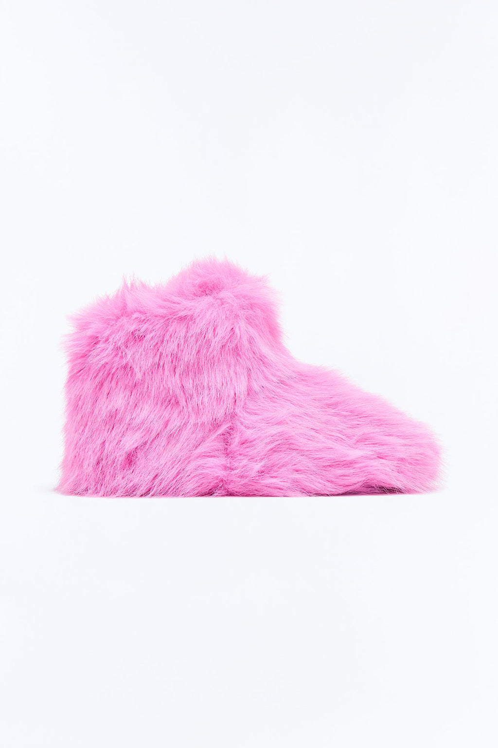 Northern Faux Fur Booties - Pink