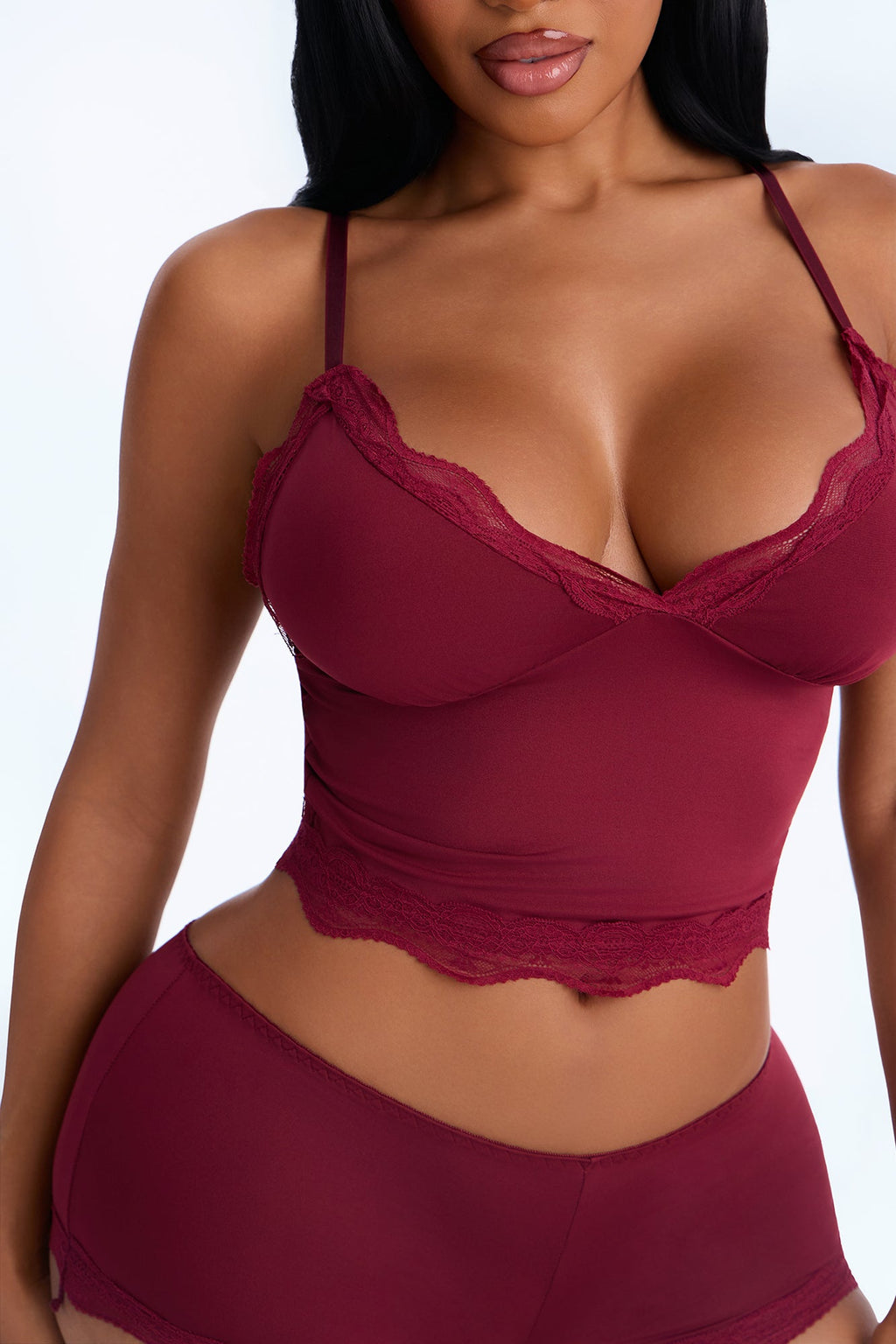 Sugar Plum 2 Piece Cami & Boyshort Set - Purple