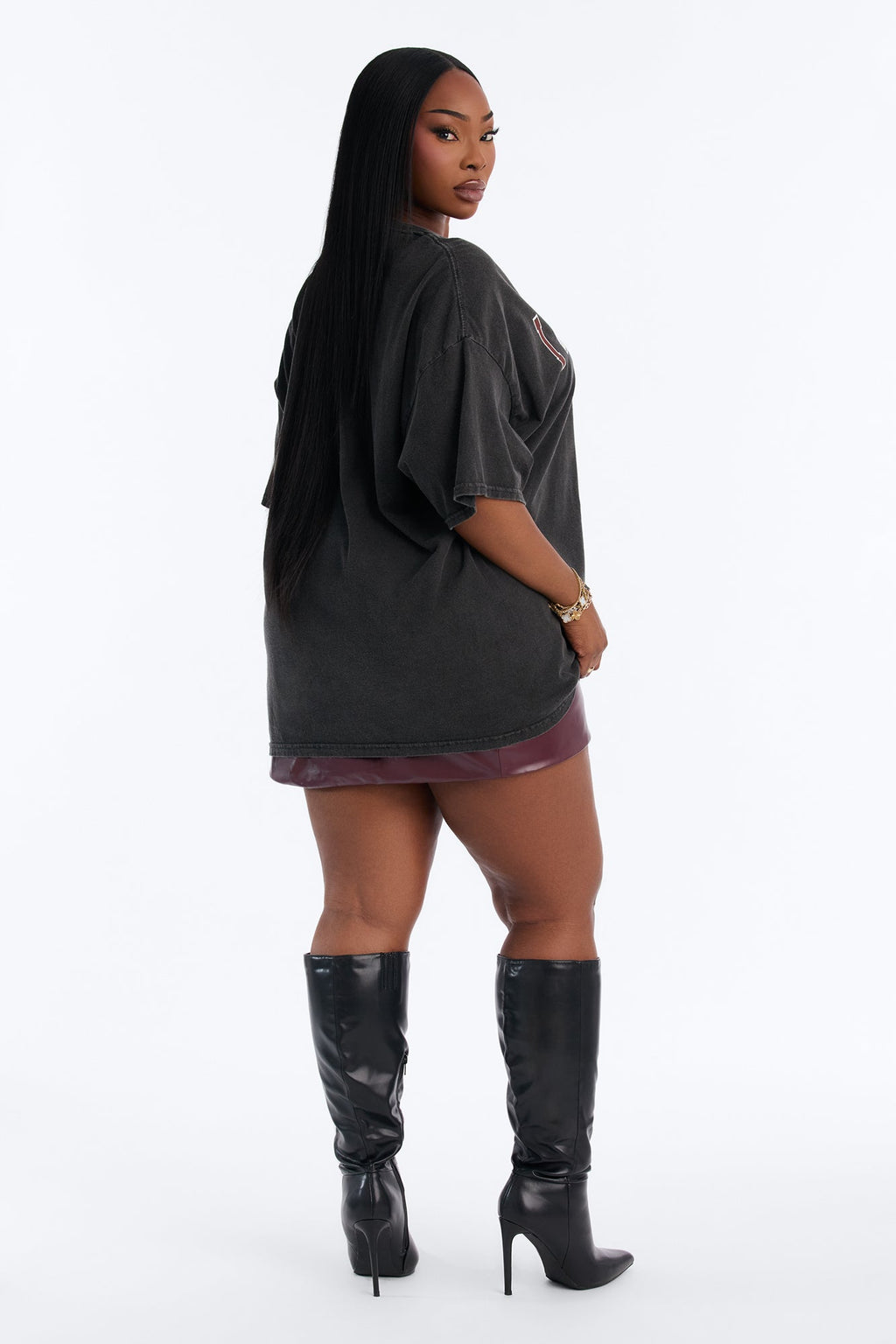 I Am Black Excellence Washed Tee - Black