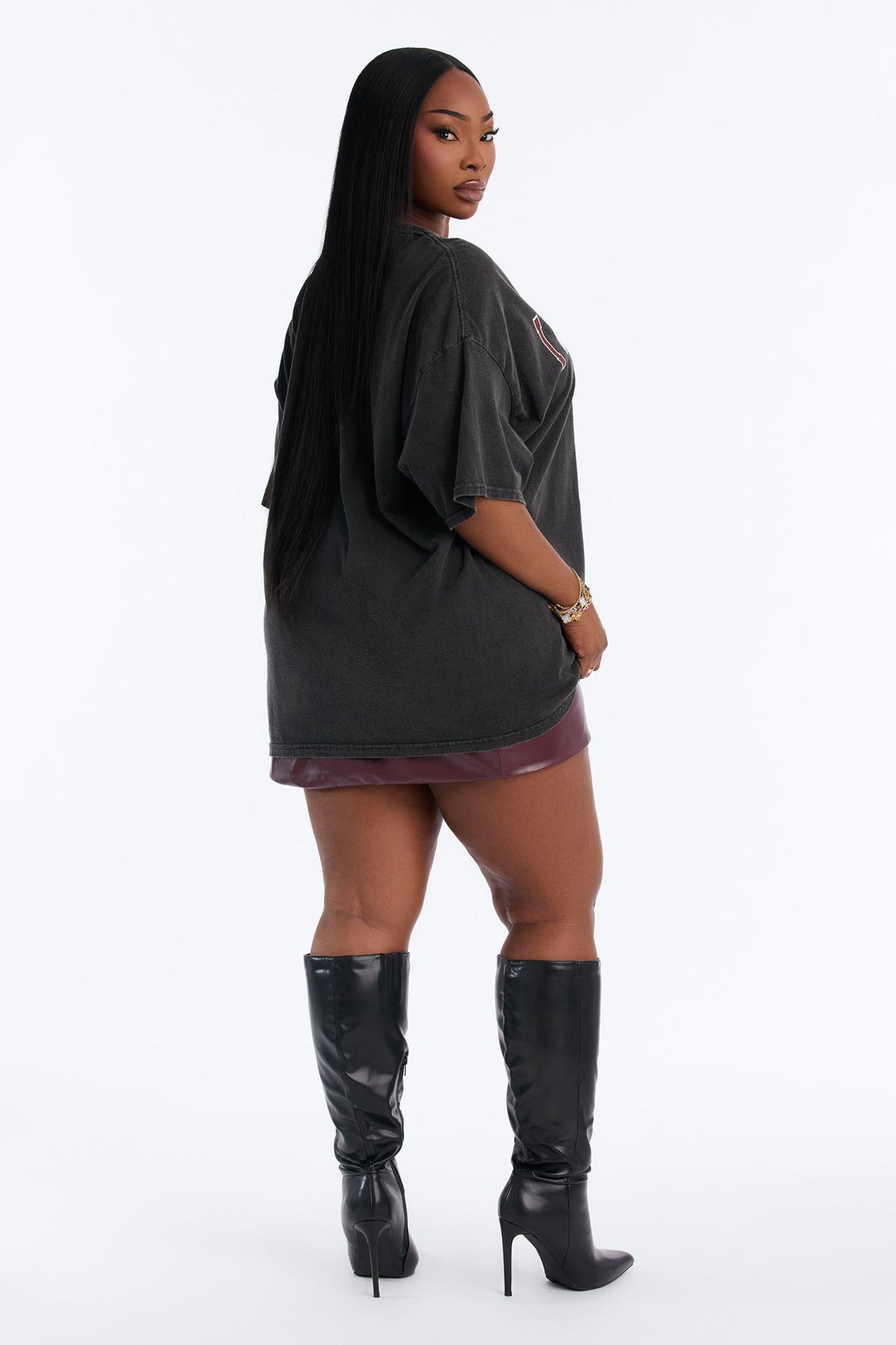 I Am Black Excellence Washed Tee - Black