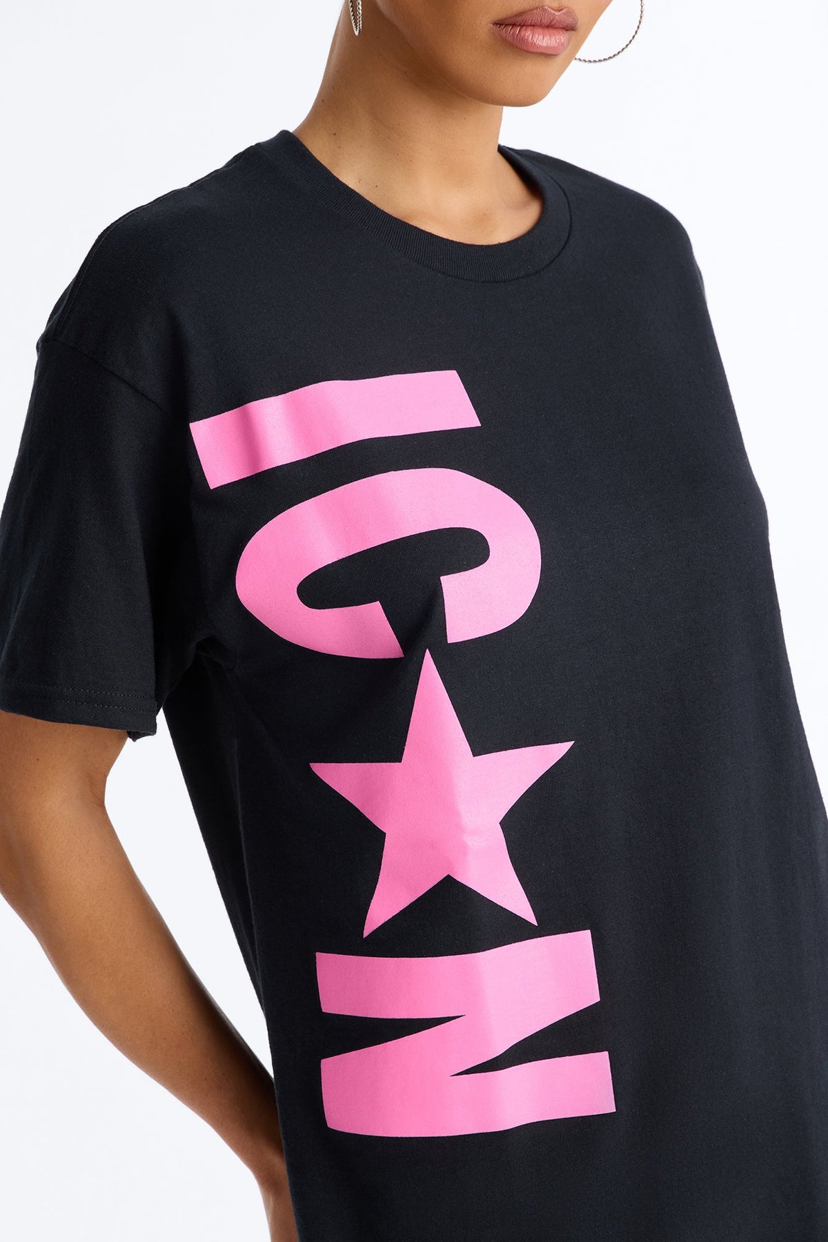 Iconic Star Struck Tee - Black