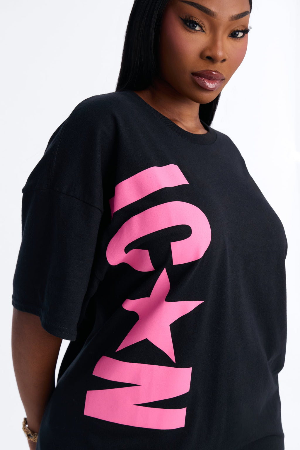 Iconic Star Struck Tee - Black