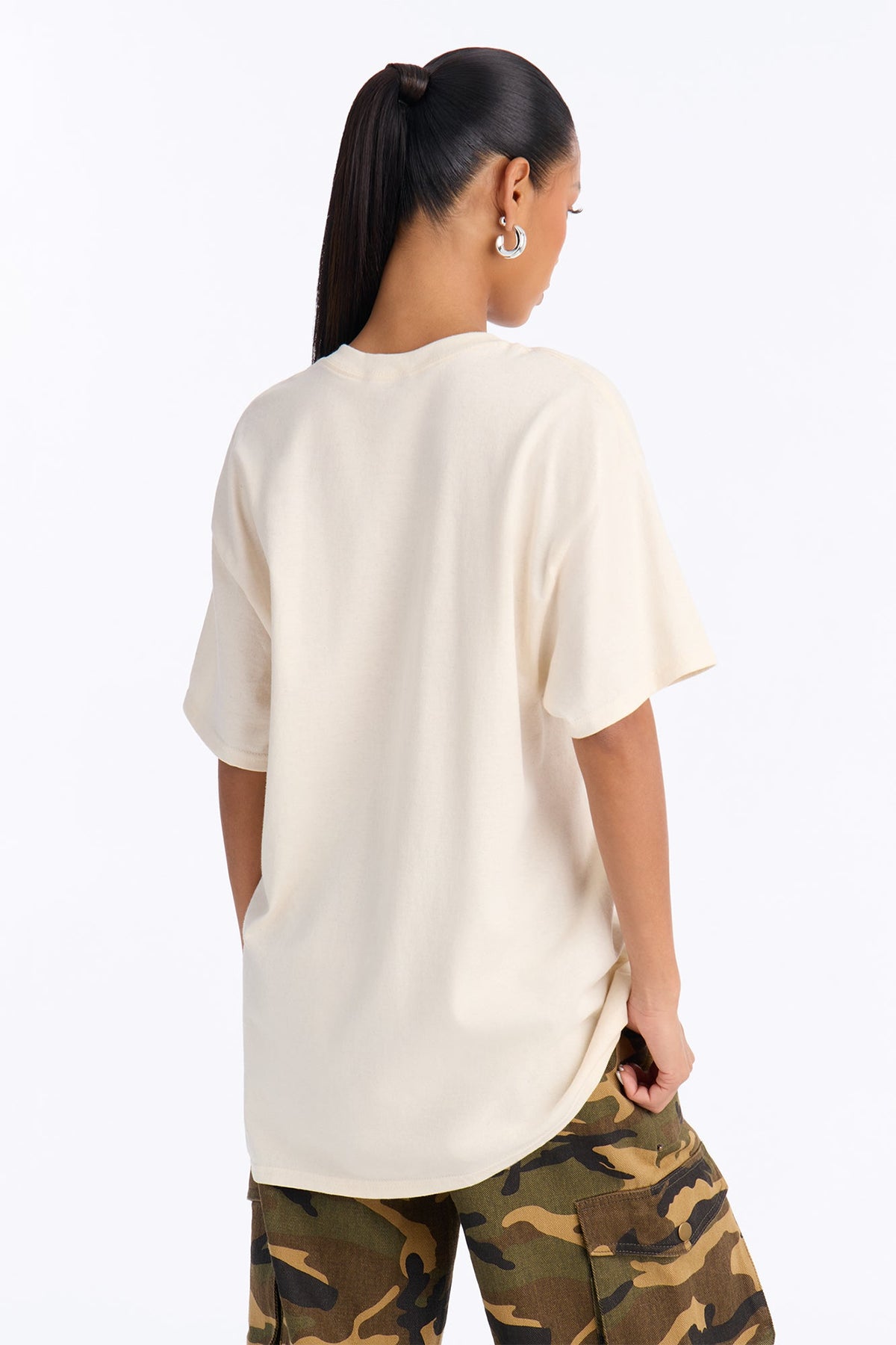 Forever LA Faded Tee - Natural
