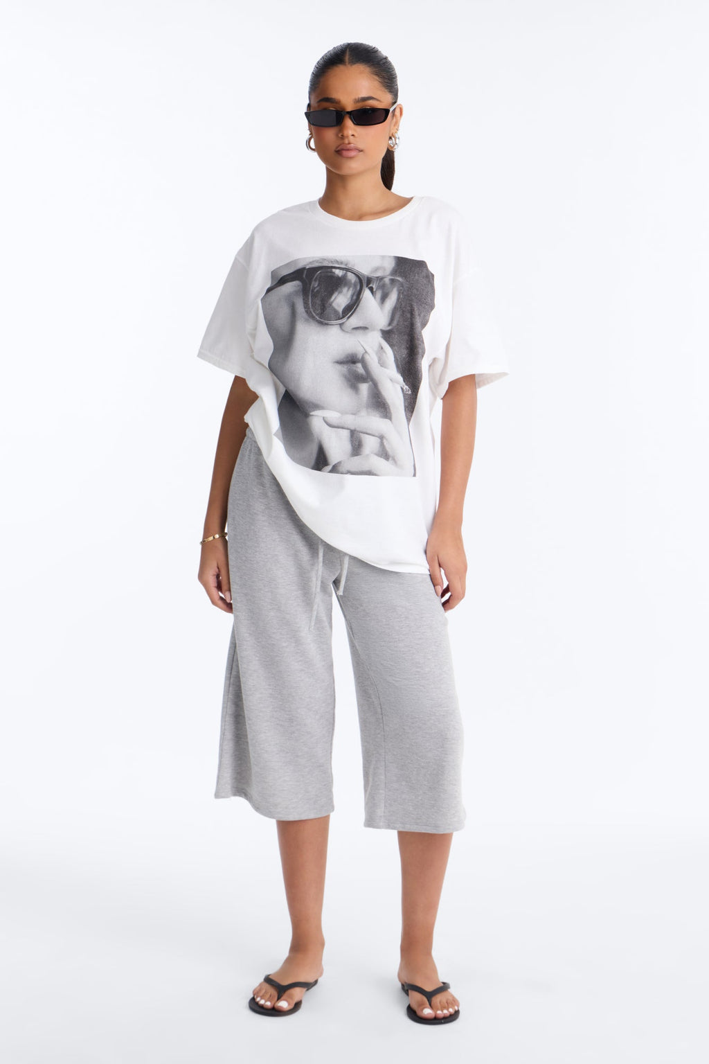 Rebel Girl Energy Tee - White