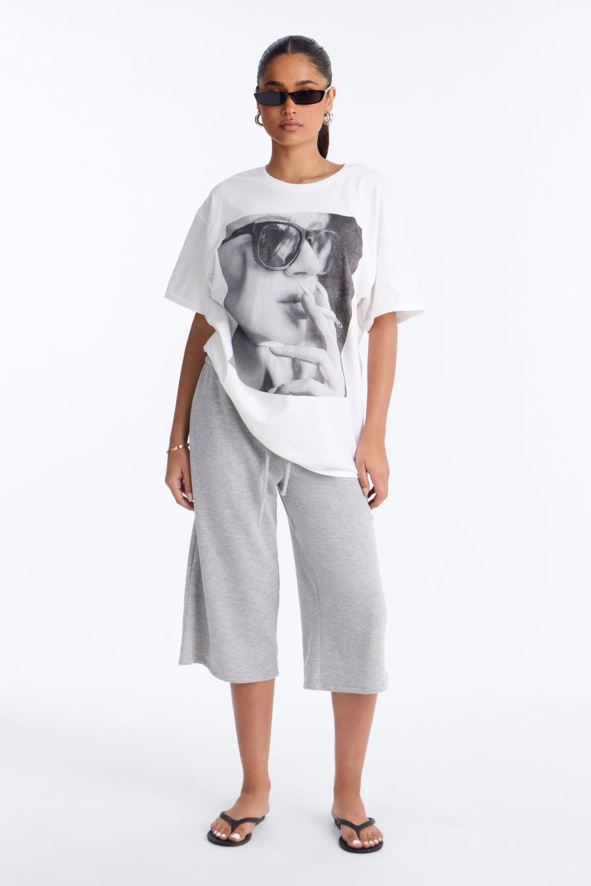 Rebel Girl Energy Tee - White