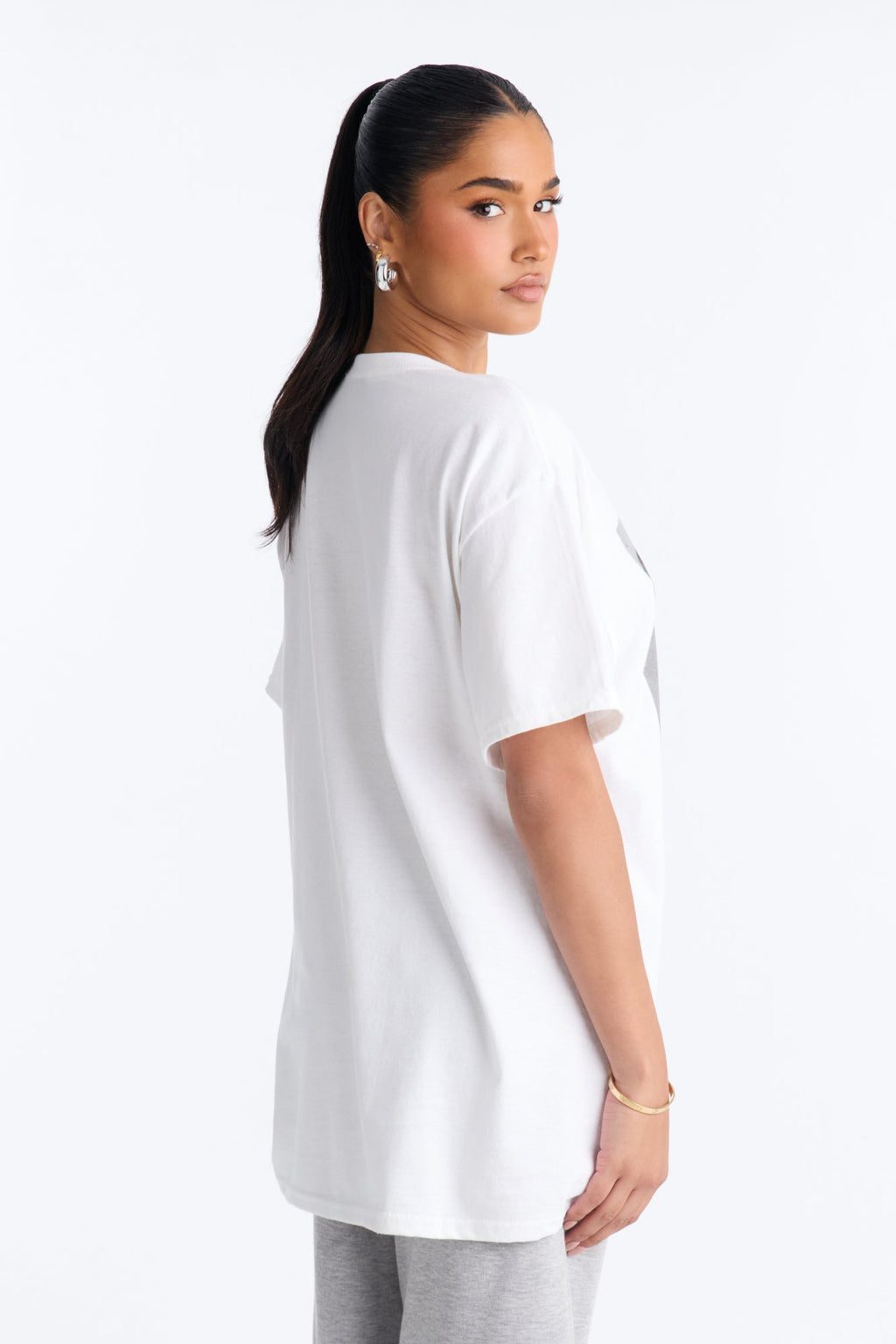 Rebel Girl Energy Tee - White
