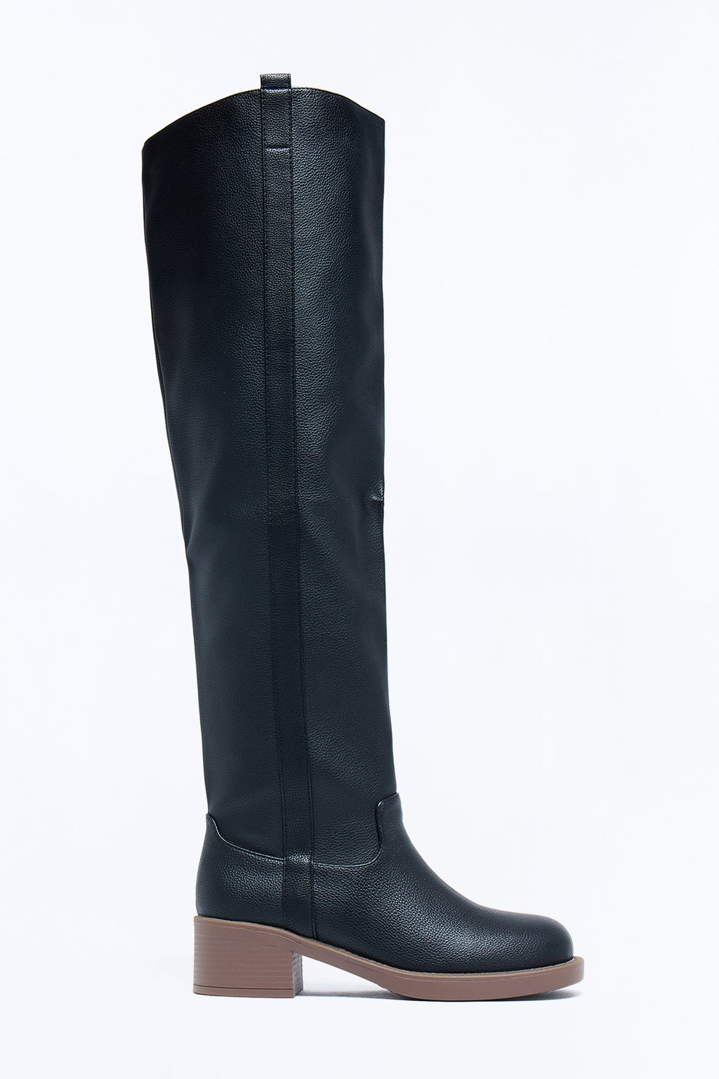 Montana Skies Thigh High Boots - Black