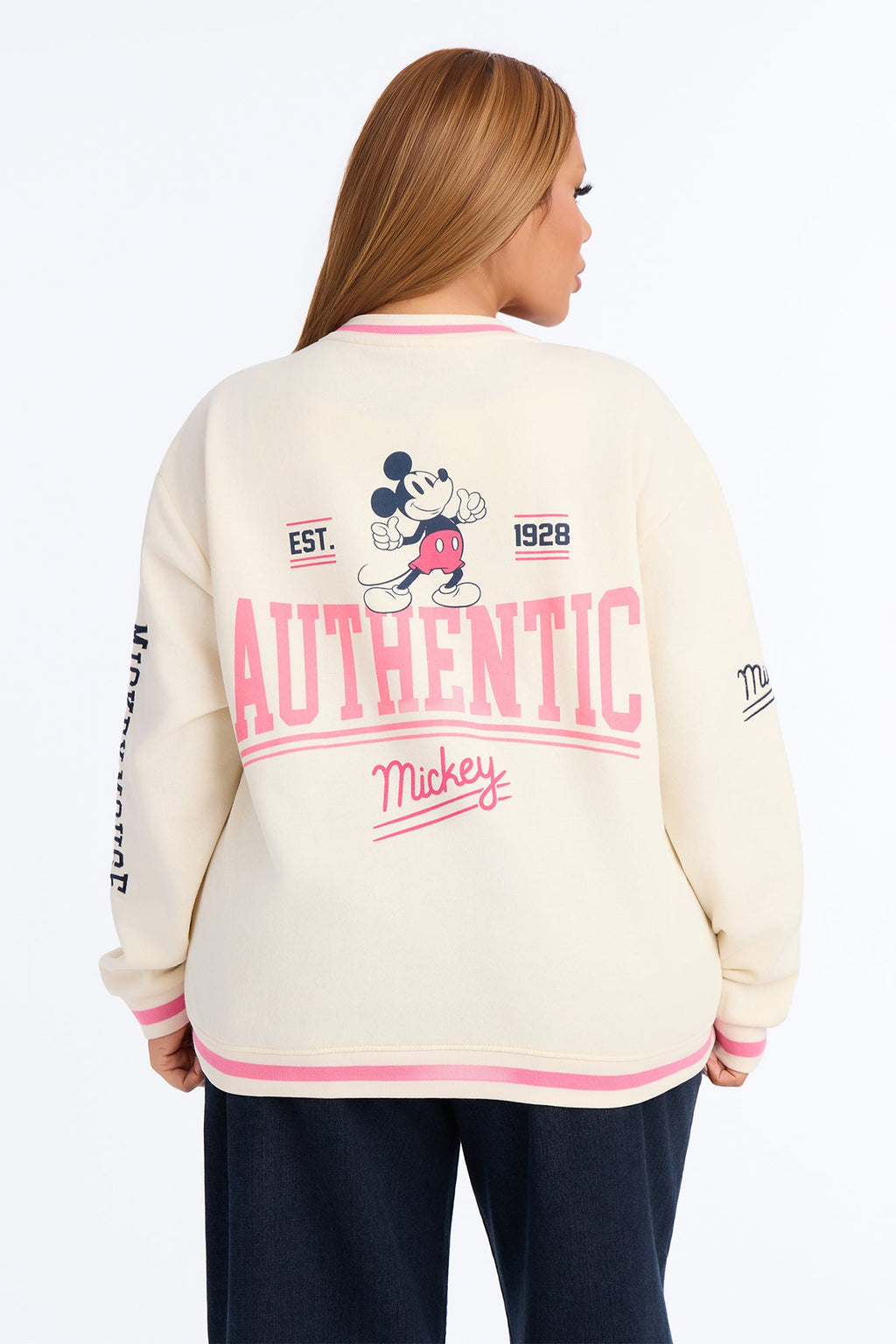 Authentic Mickey Bomber Jacket - Ivory