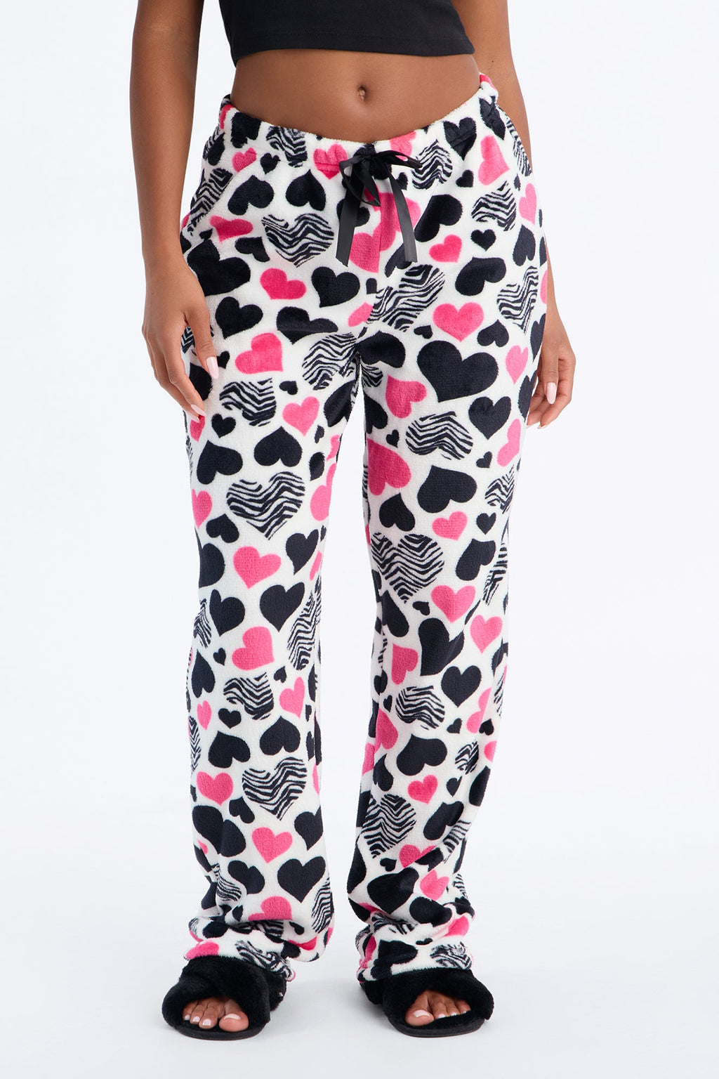 Wild Love PJ Pants - White/combo