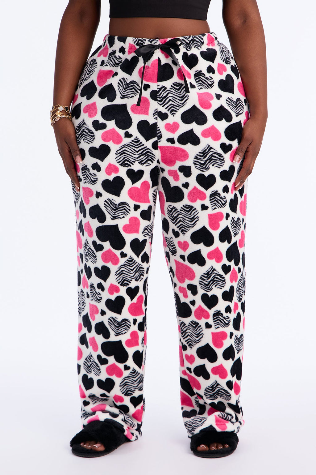 Wild Love PJ Pants - White/combo