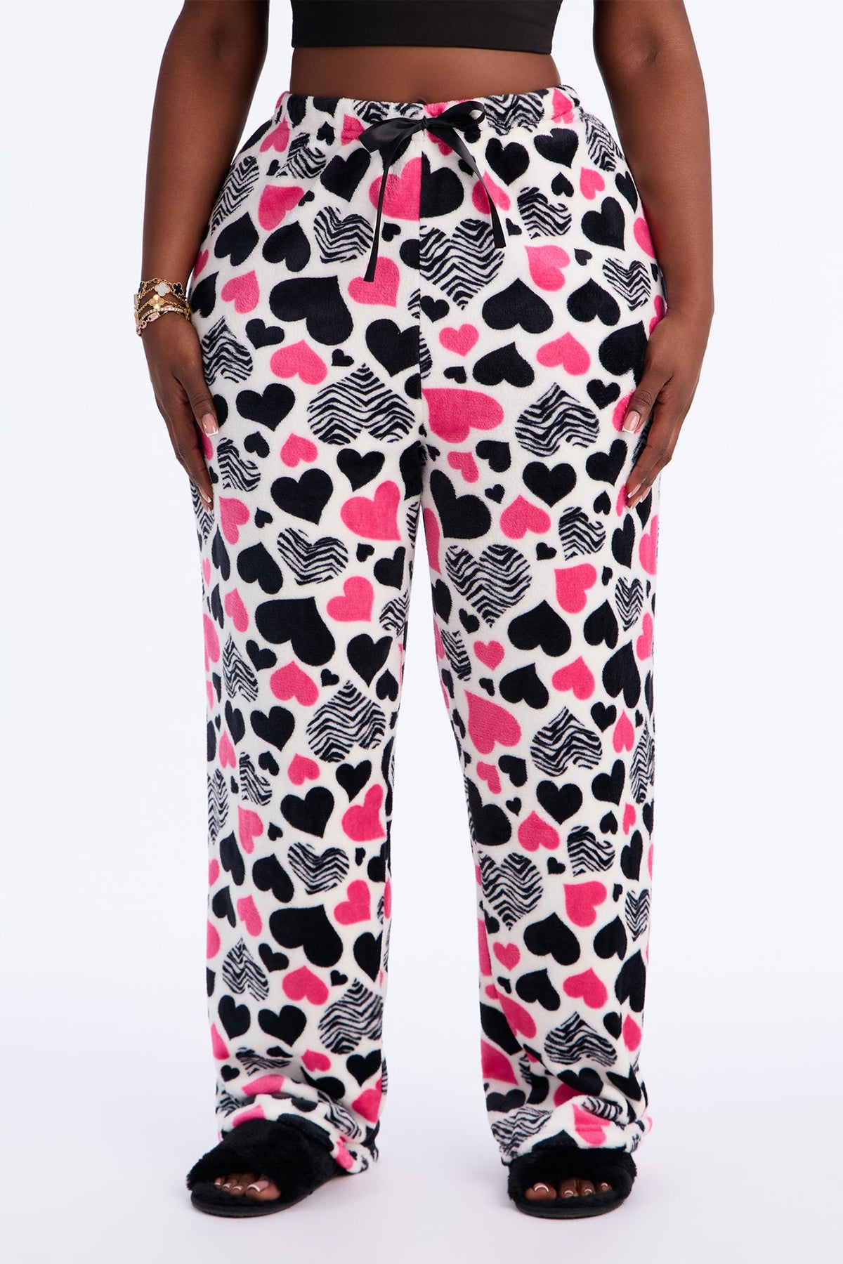 Wild Love PJ Pants - White/combo
