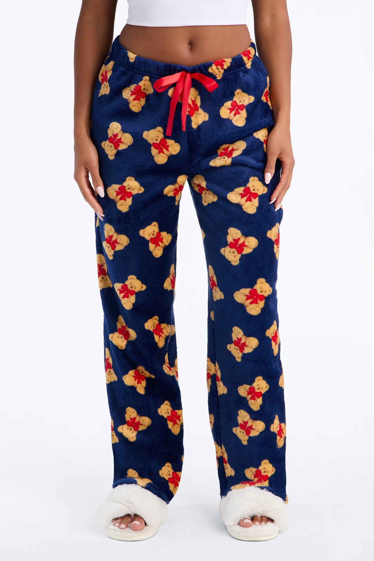 Beary Tired PJ Pants - Navy