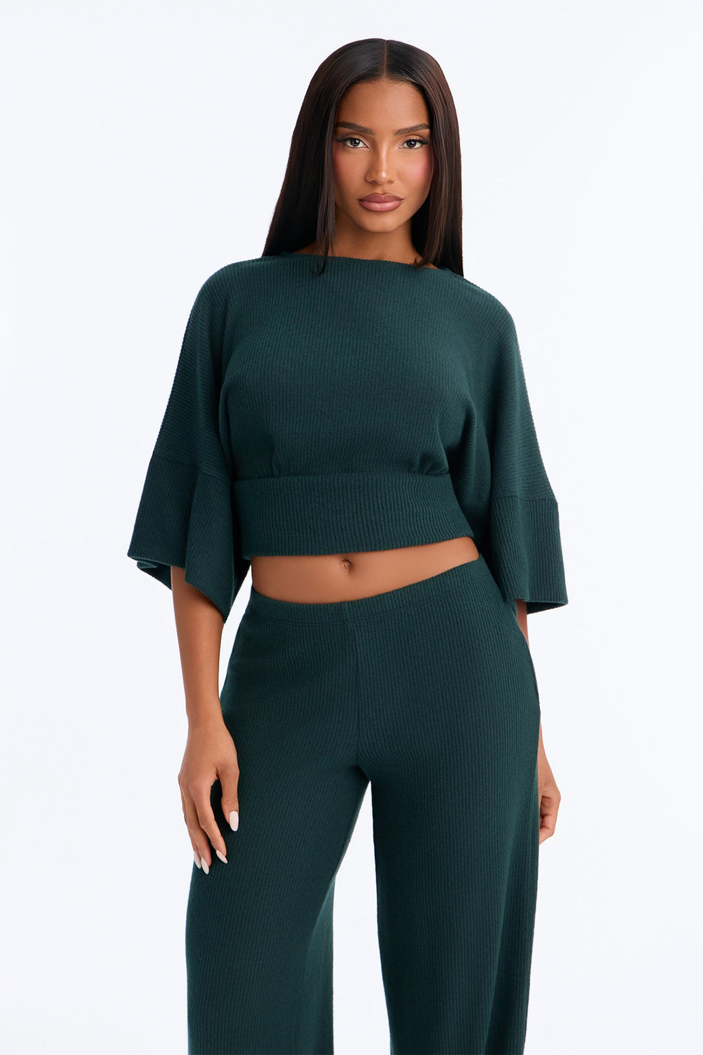 Trina Thermal Pant Set - Hunter