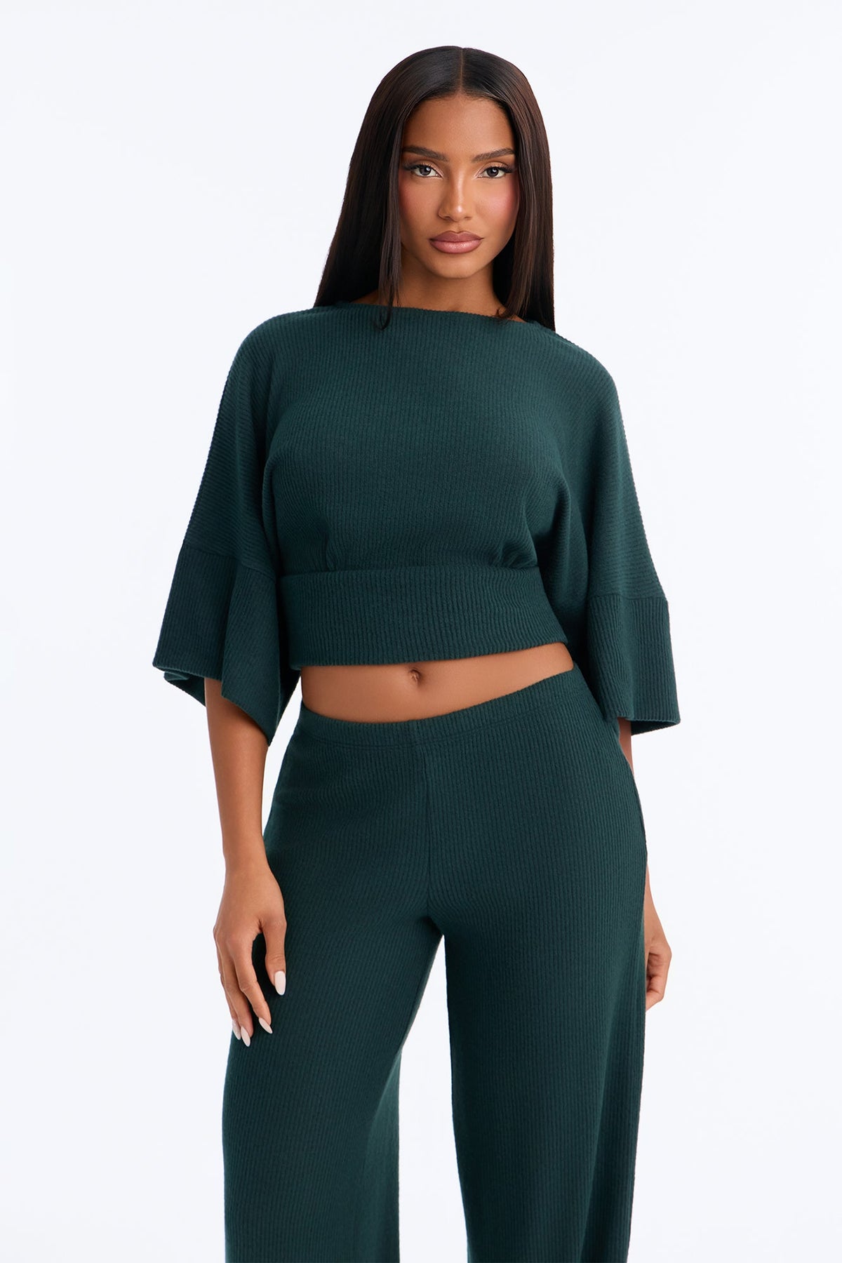 Trina Thermal Pant Set - Hunter