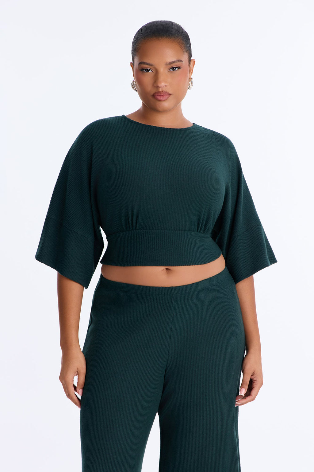 Trina Thermal Pant Set - Hunter