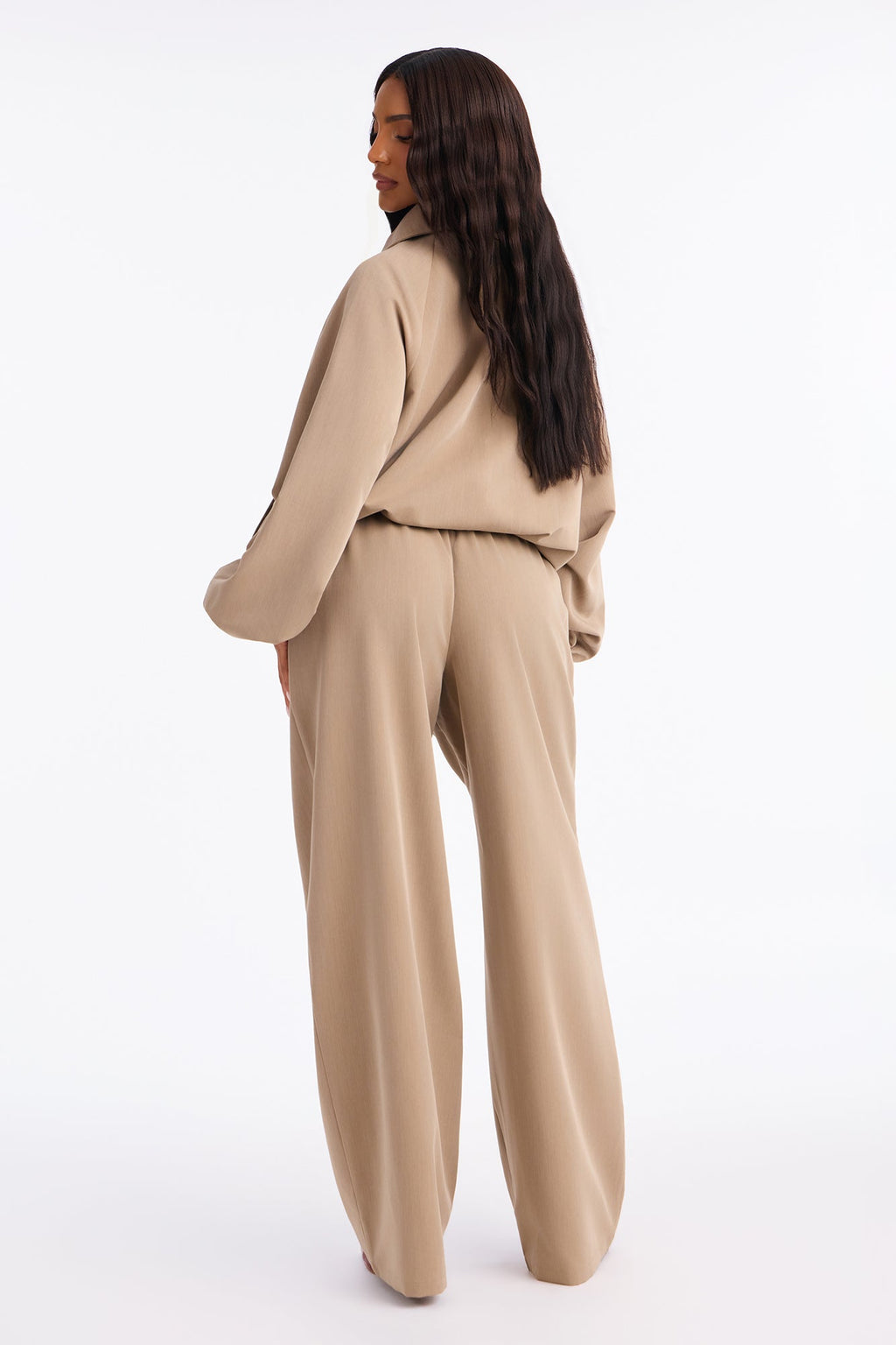 City Strolling Pant Set - Mocha