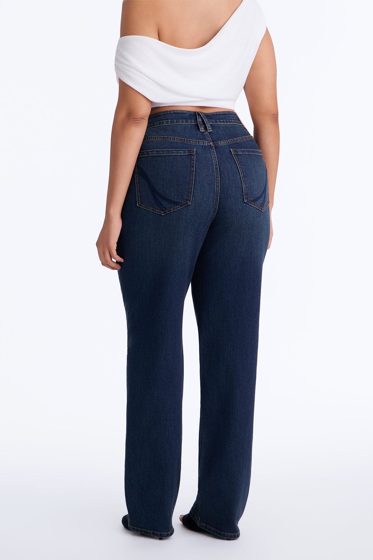 Jayke Premium Stretch Slim Straight Jeans - Dark Wash