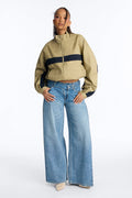 Almost Ready Mid Waist Wide Leg Jeans - Medium Wash