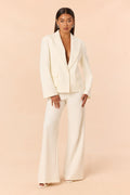 Keep It Professional Pant Set - White