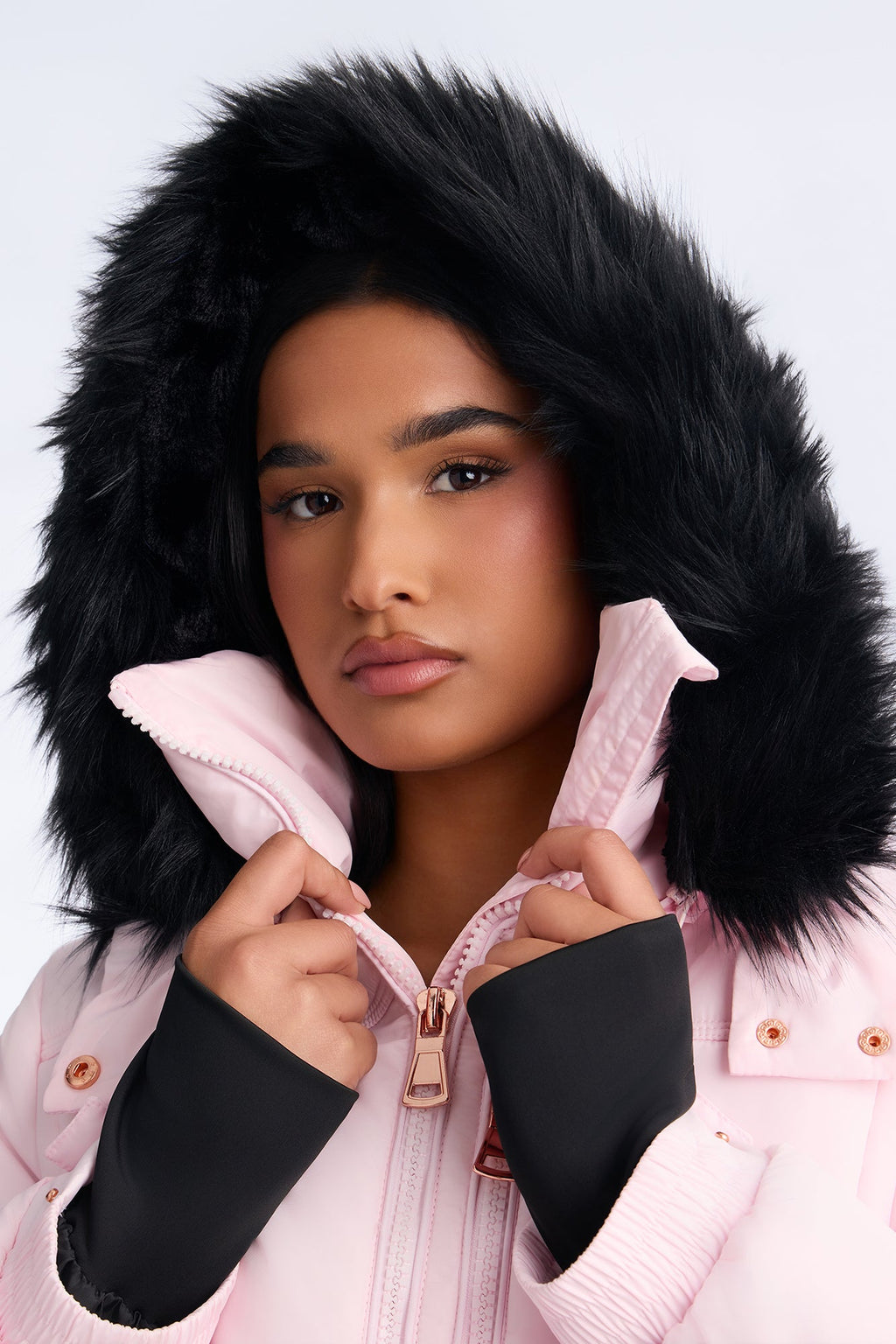 Cold Feelings Puffer Jacket - Pink