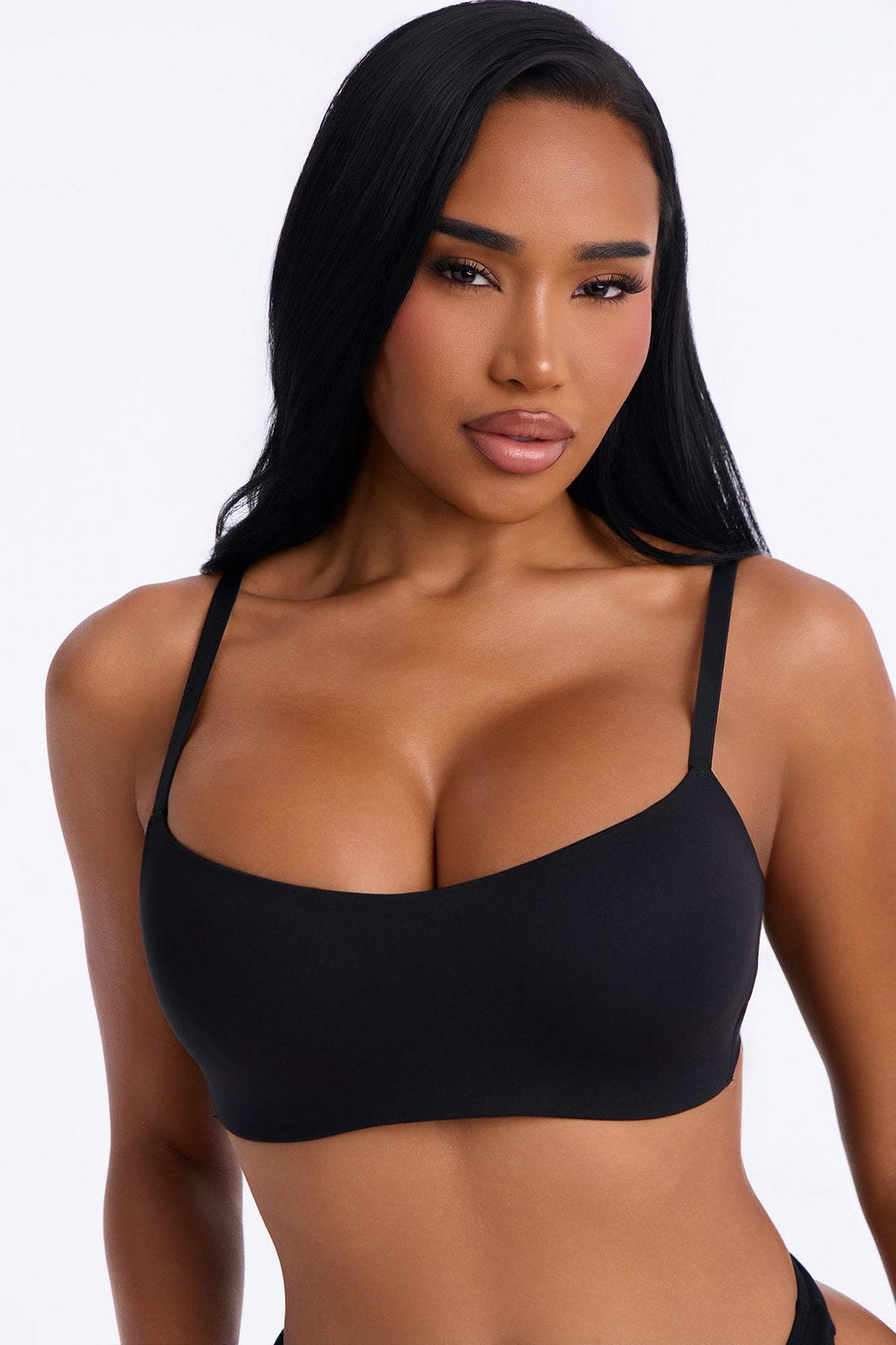 The Easy Way Wireless Seamless Bra - Black