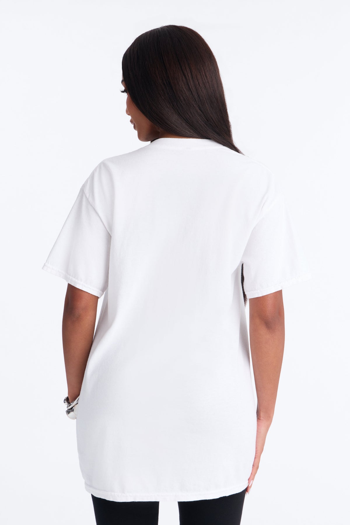Purple Rain Iconic Muse Oversized Tee - White