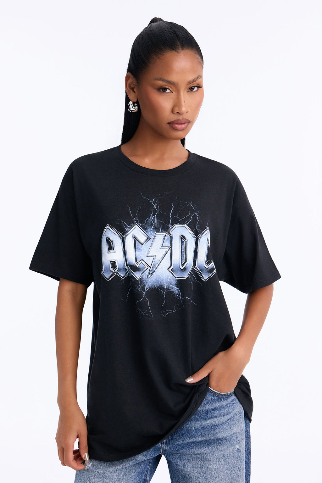 ACDC Lightning Electrified Tee - Black