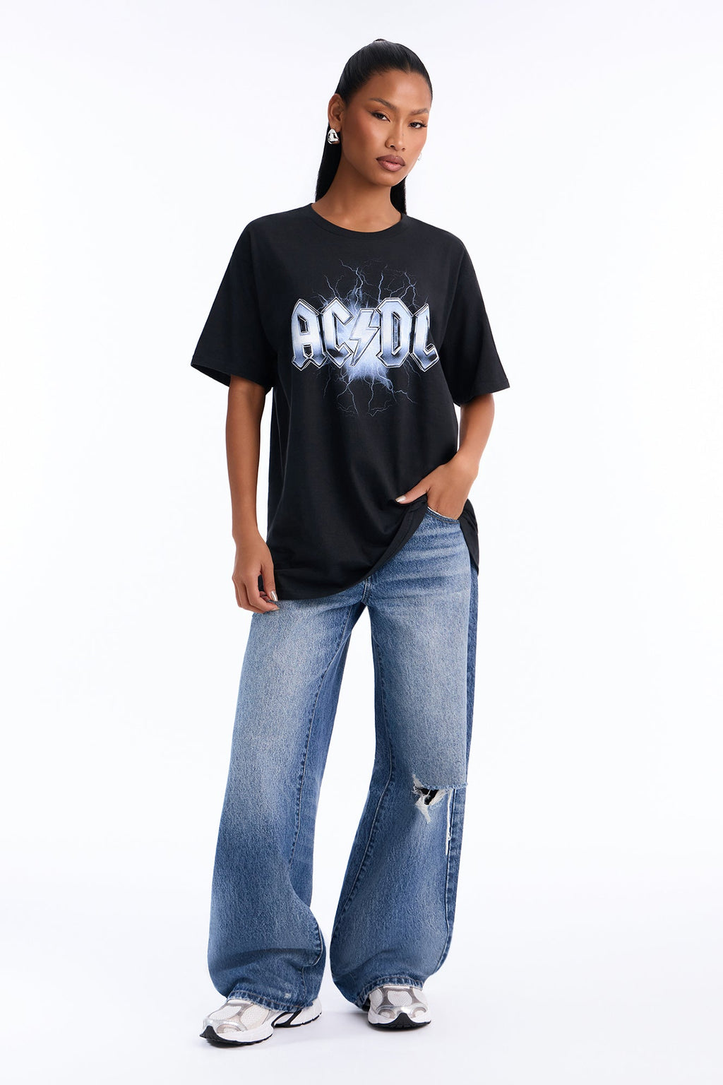 ACDC Lightning Electrified Tee - Black