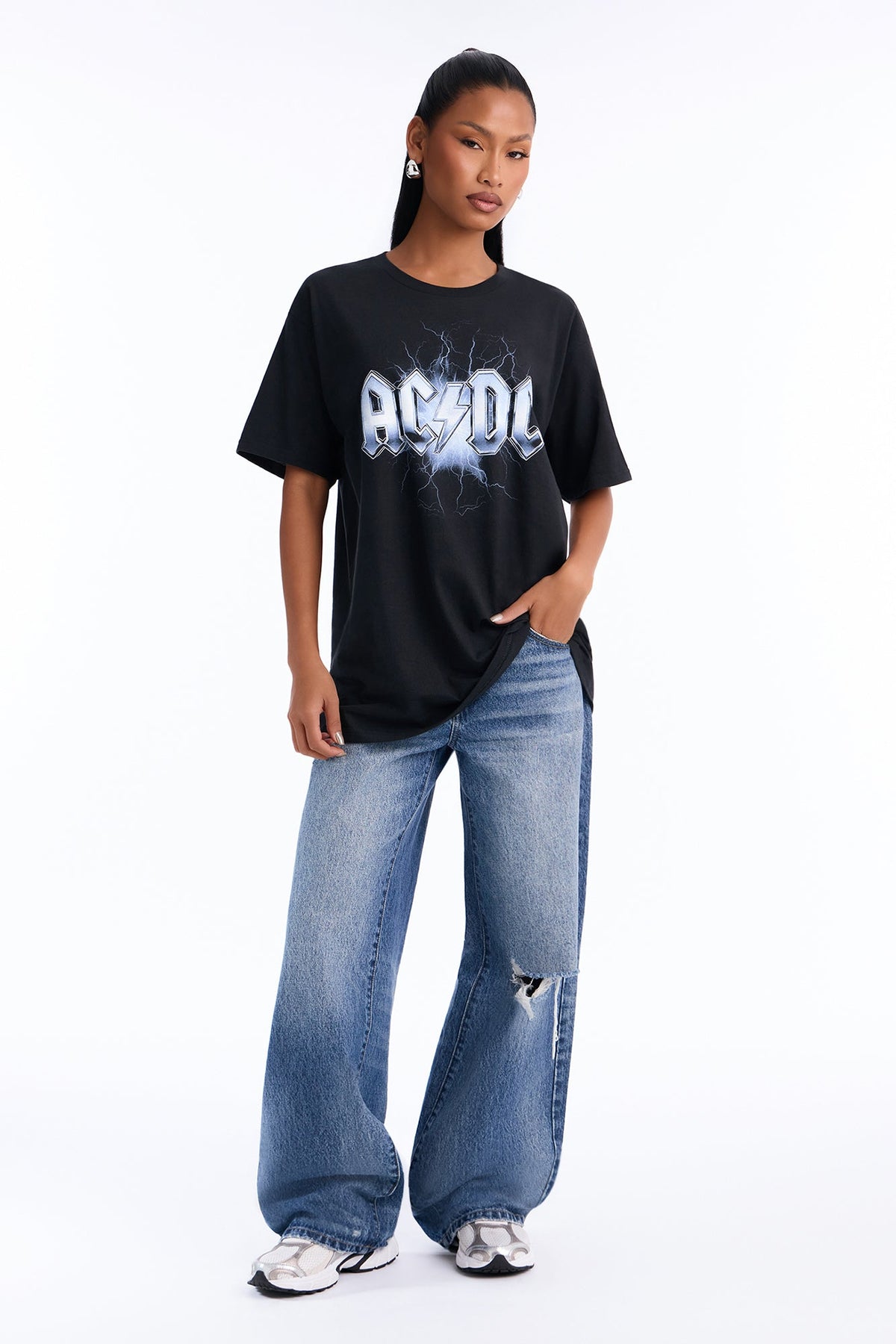 ACDC Lightning Electrified Tee - Black