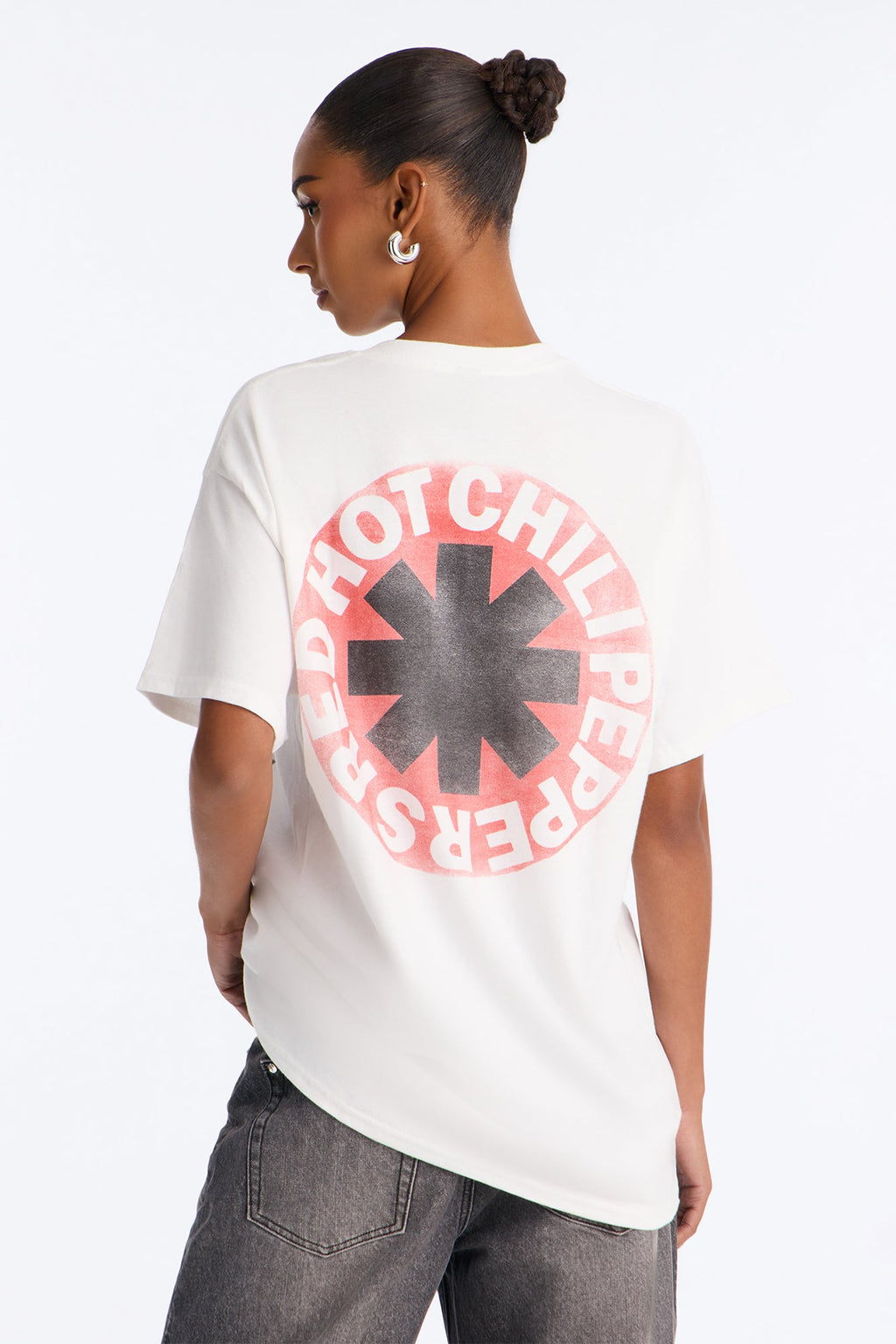 Red Hot Chili Peppers Classic Band Tee - White