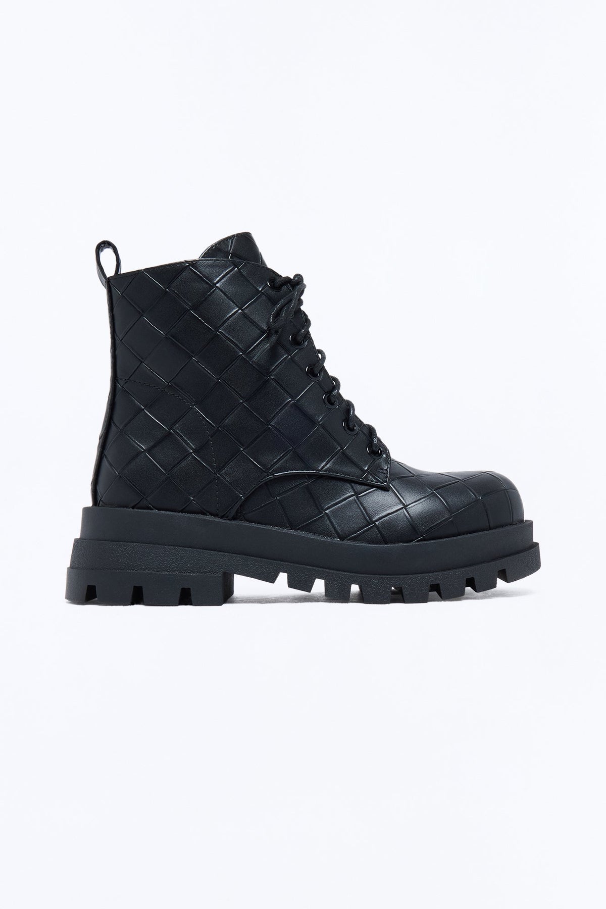 Halfway There Combat Booties - Black