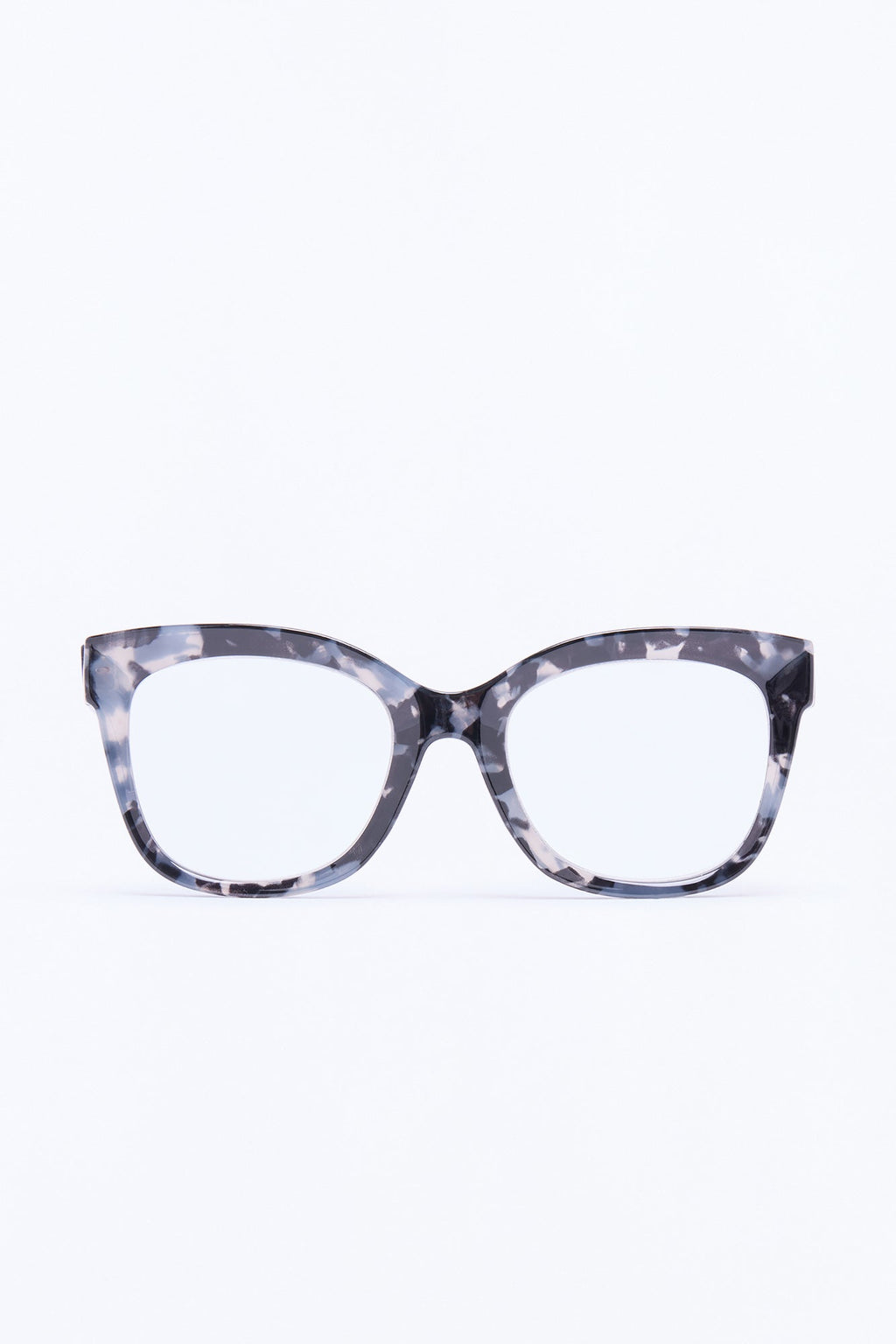 Soft Cover Reader Glasses - Grey Tortoise