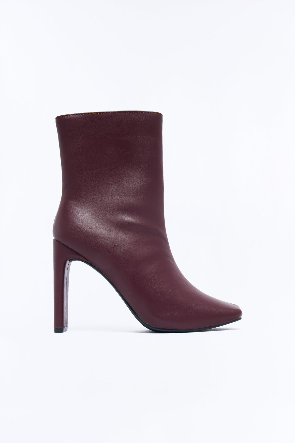Always Classy Square Toe Booties - Brown