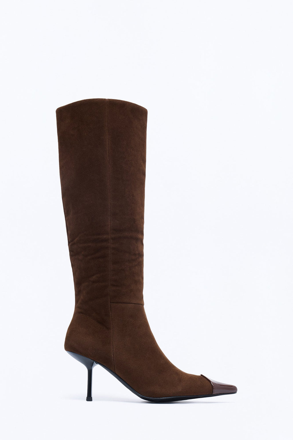 Day One Heeled Boots - Chocolate