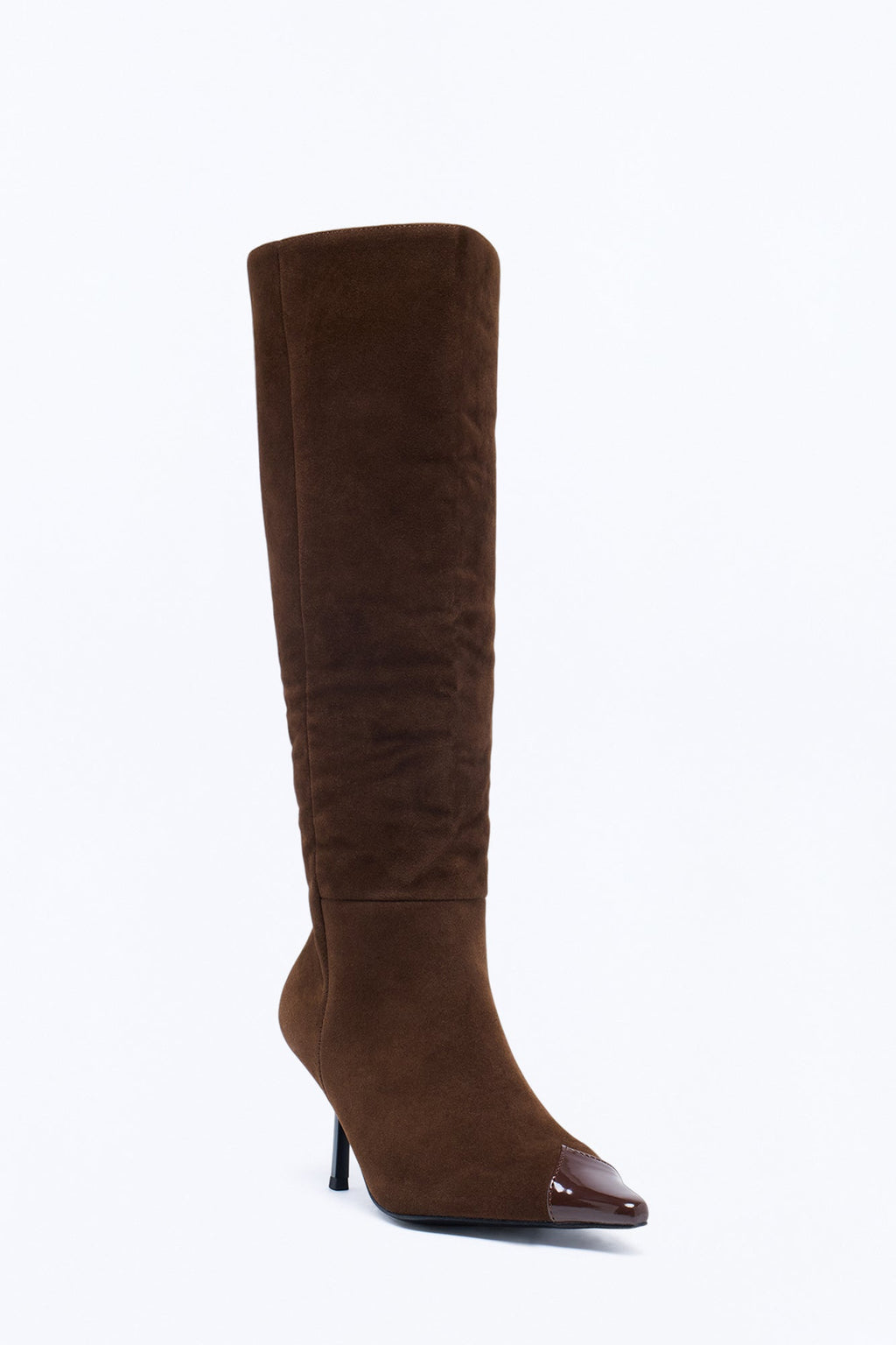 Day One Heeled Boots - Chocolate