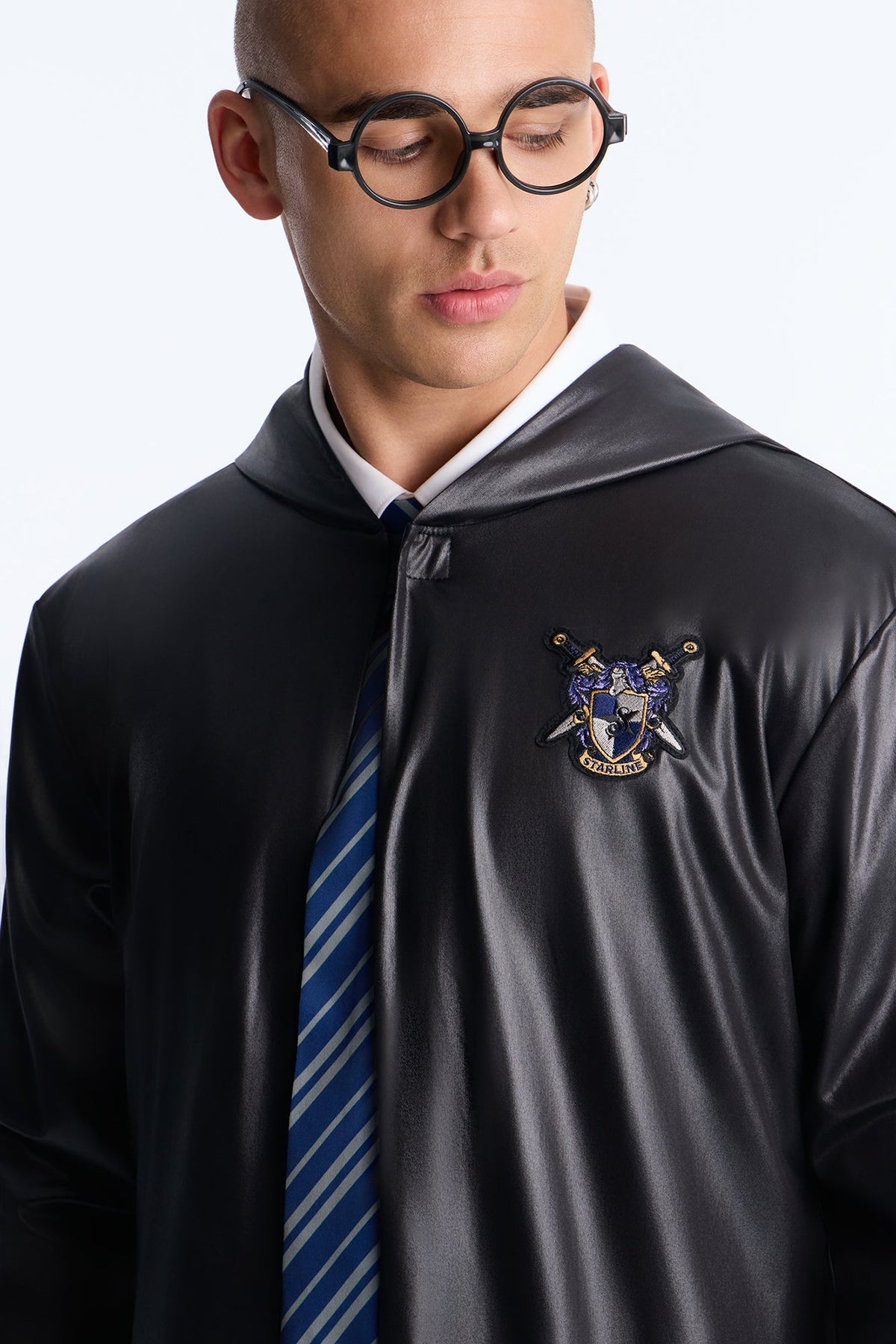 Spellbound Charmer 4 Piece Costume Set - Black/Blue
