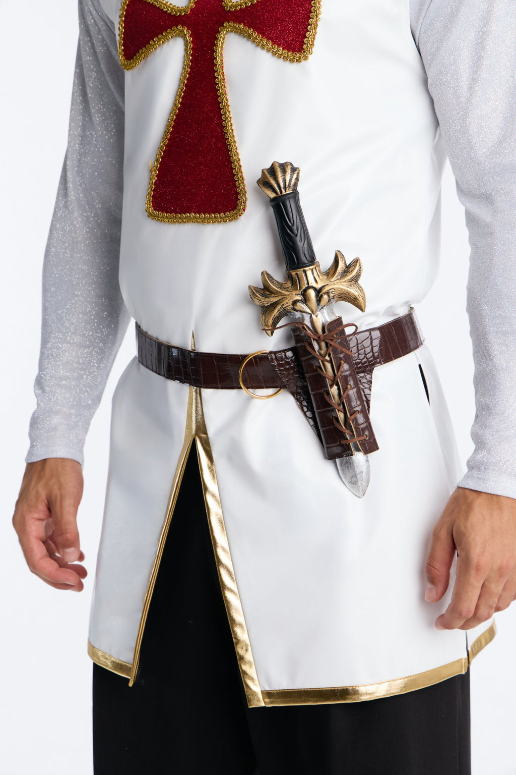 Battle Ready 4 Piece Costume Set - White
