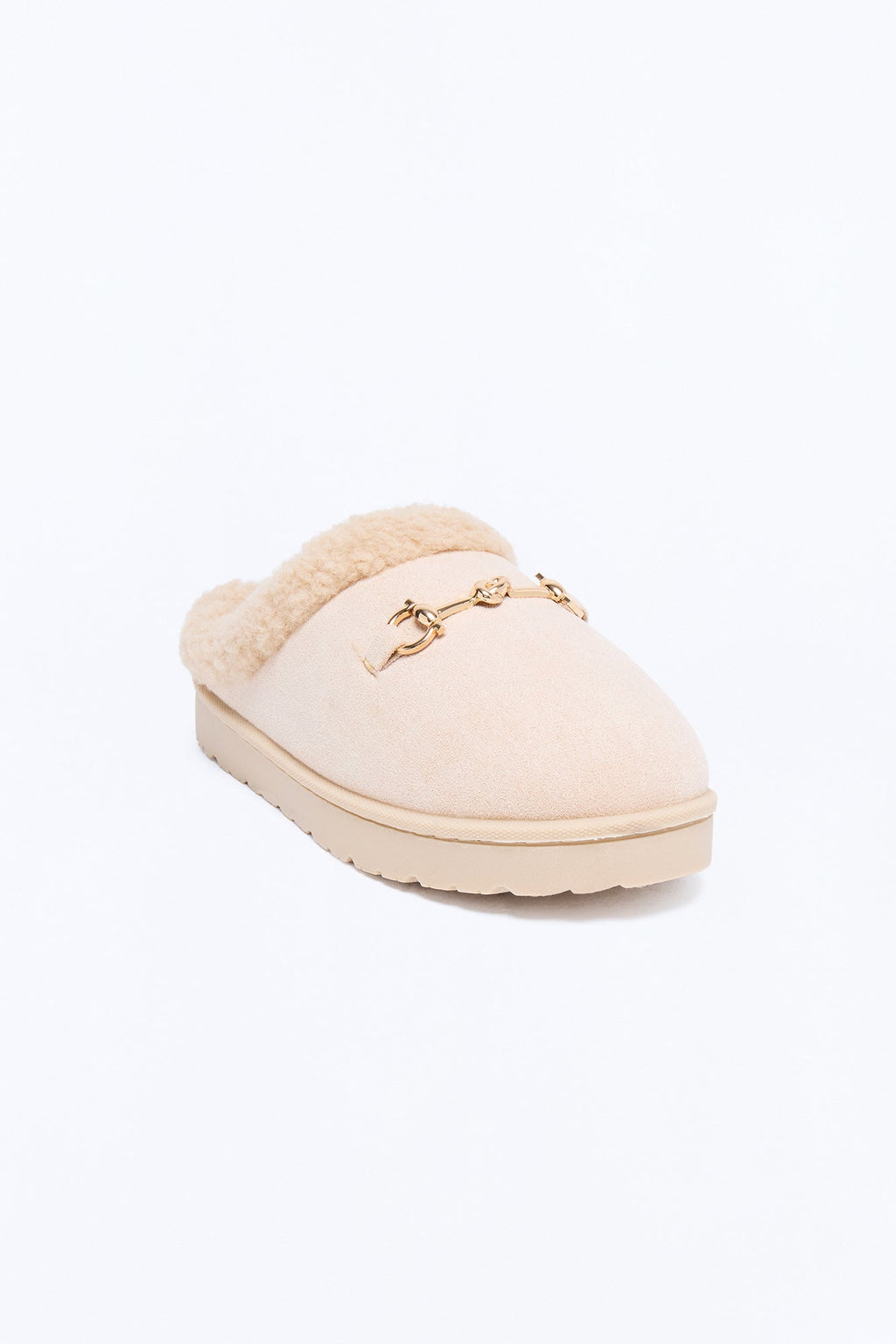Stay in Motion Suede Flats - Stone