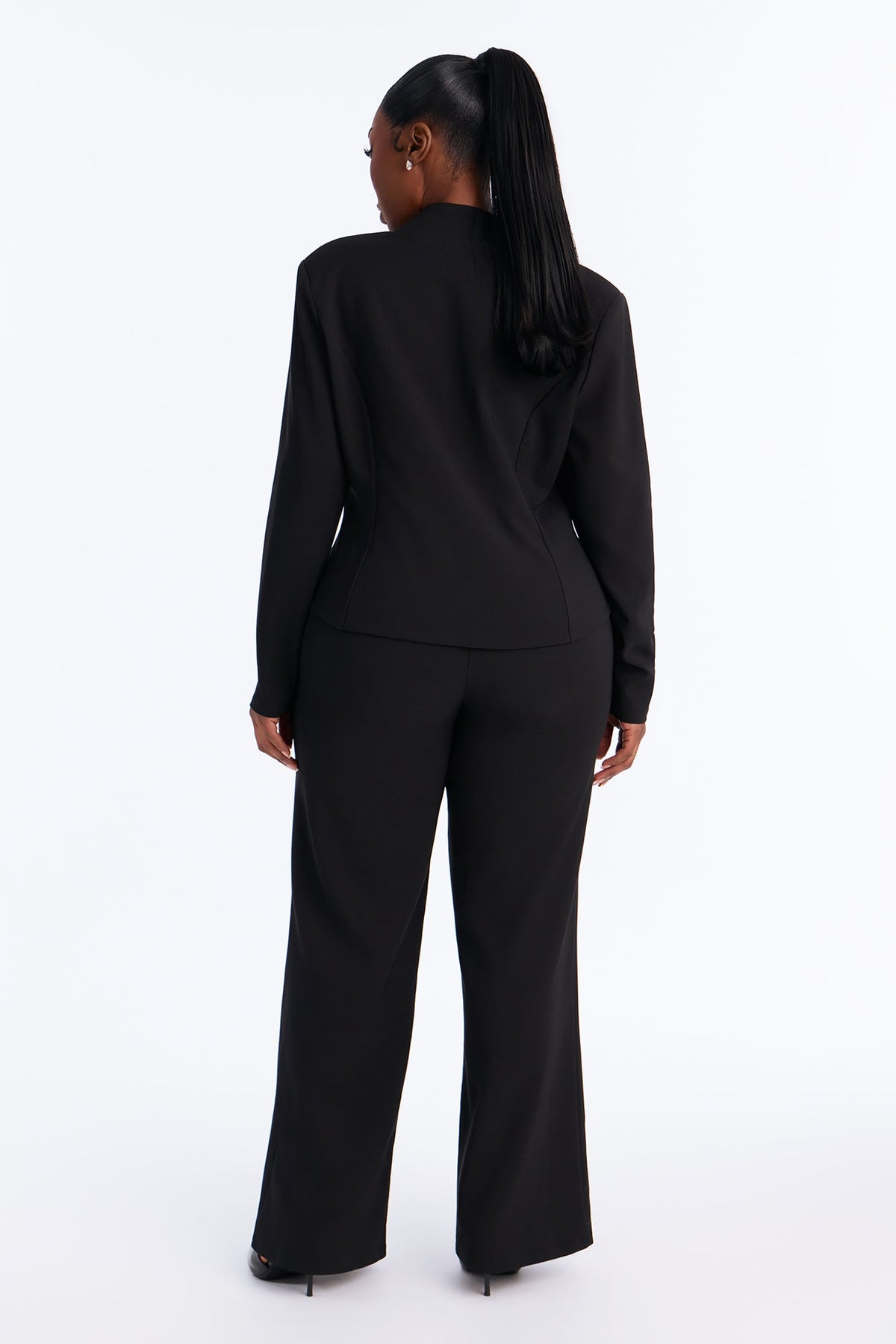 Making It Work Pant Set - Black