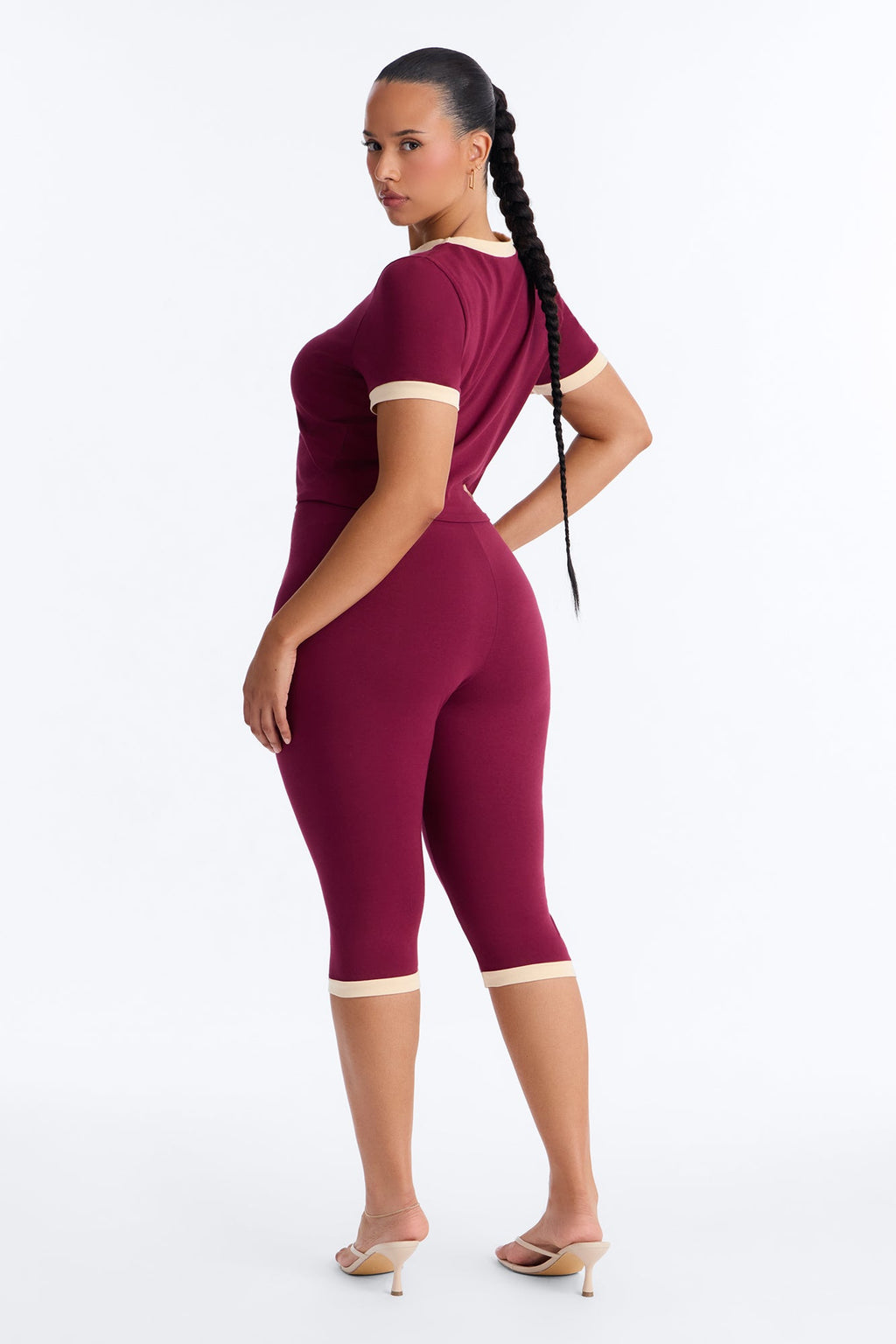Los Angeles 97' Capri Set - Burgundy