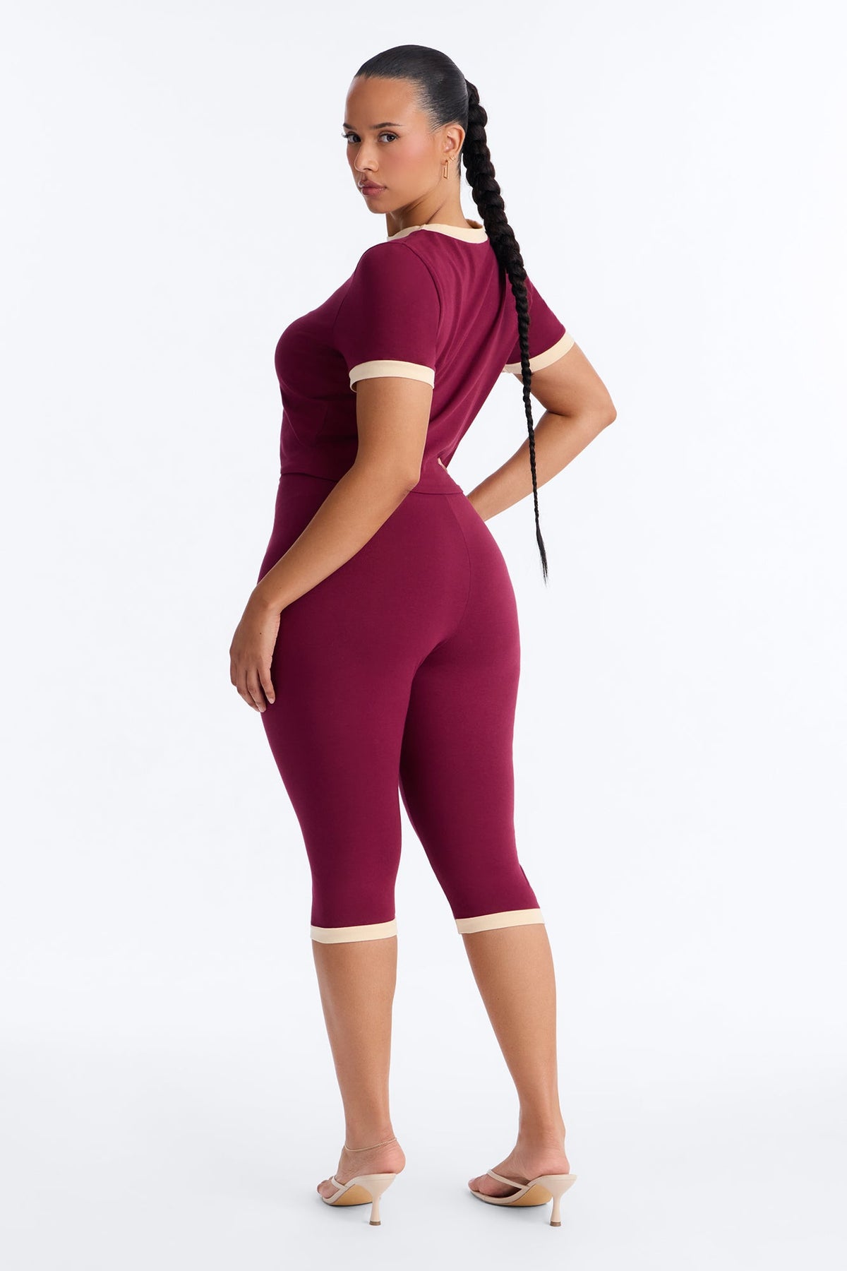 Los Angeles 97' Capri Set - Burgundy
