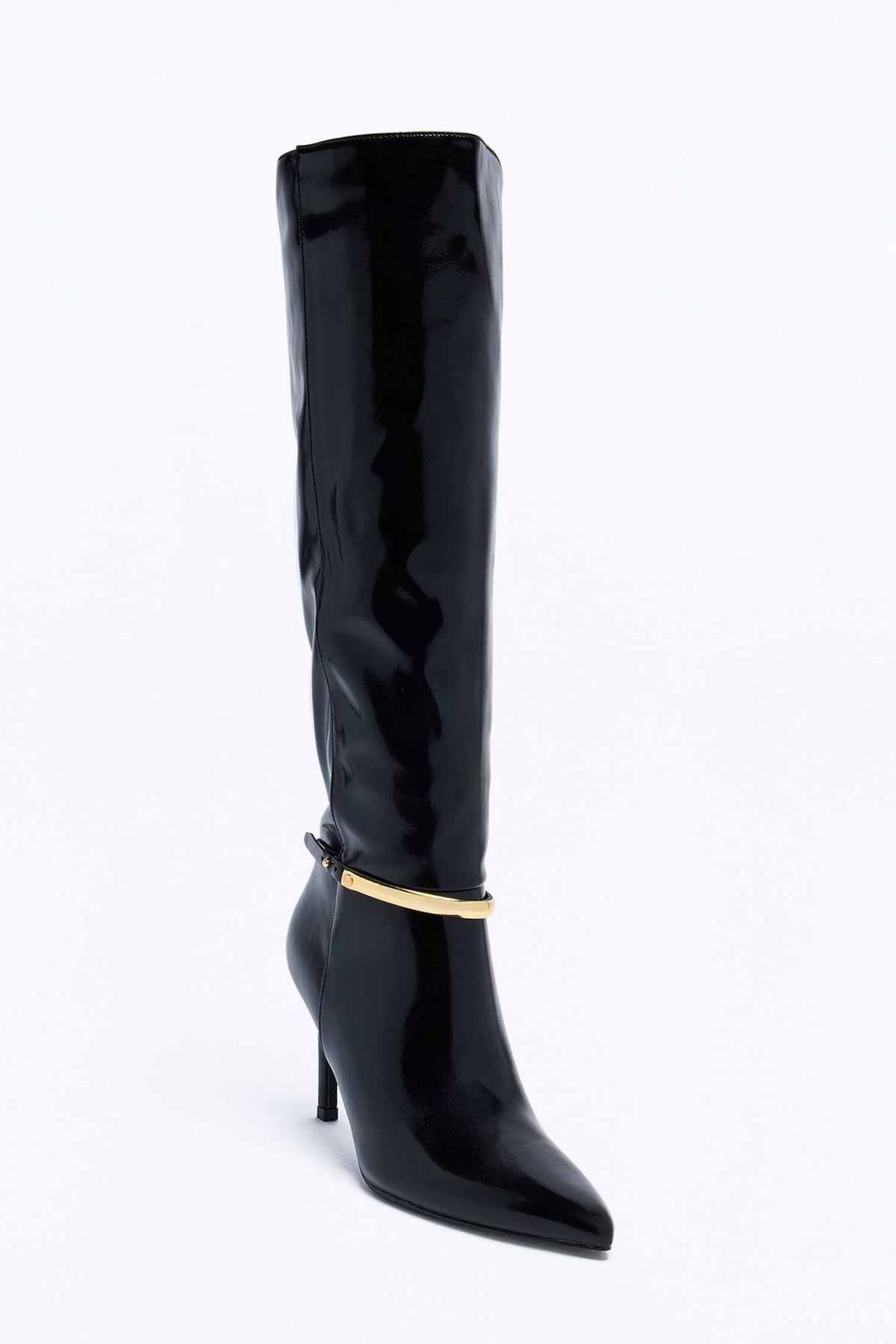 Dress the Part Heeled Boots - Black